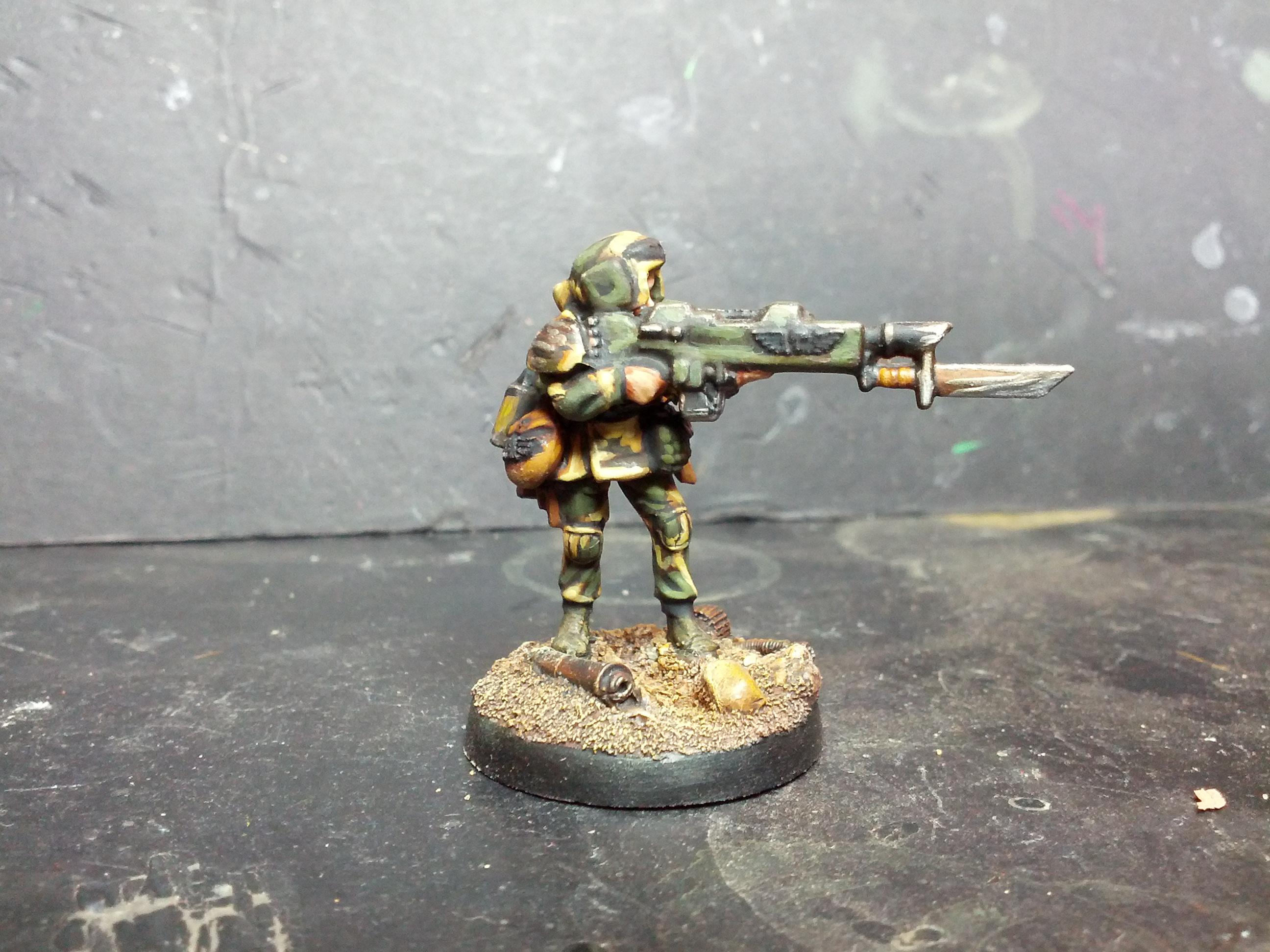 Female, Imperial Guard, Valhallans