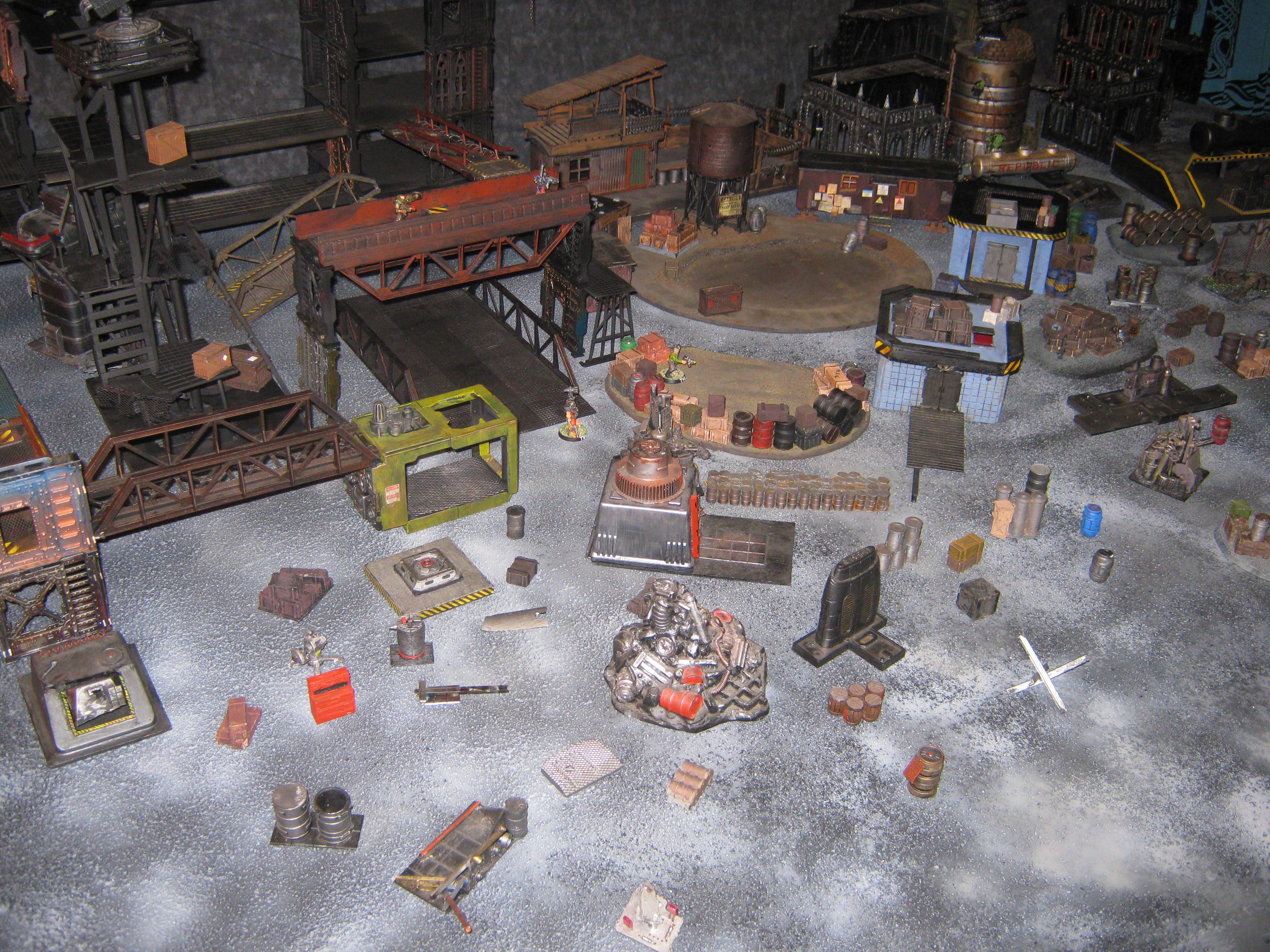 Necromunda, Plasticard, Scratch Build, Terrain, Warhammer 40,000