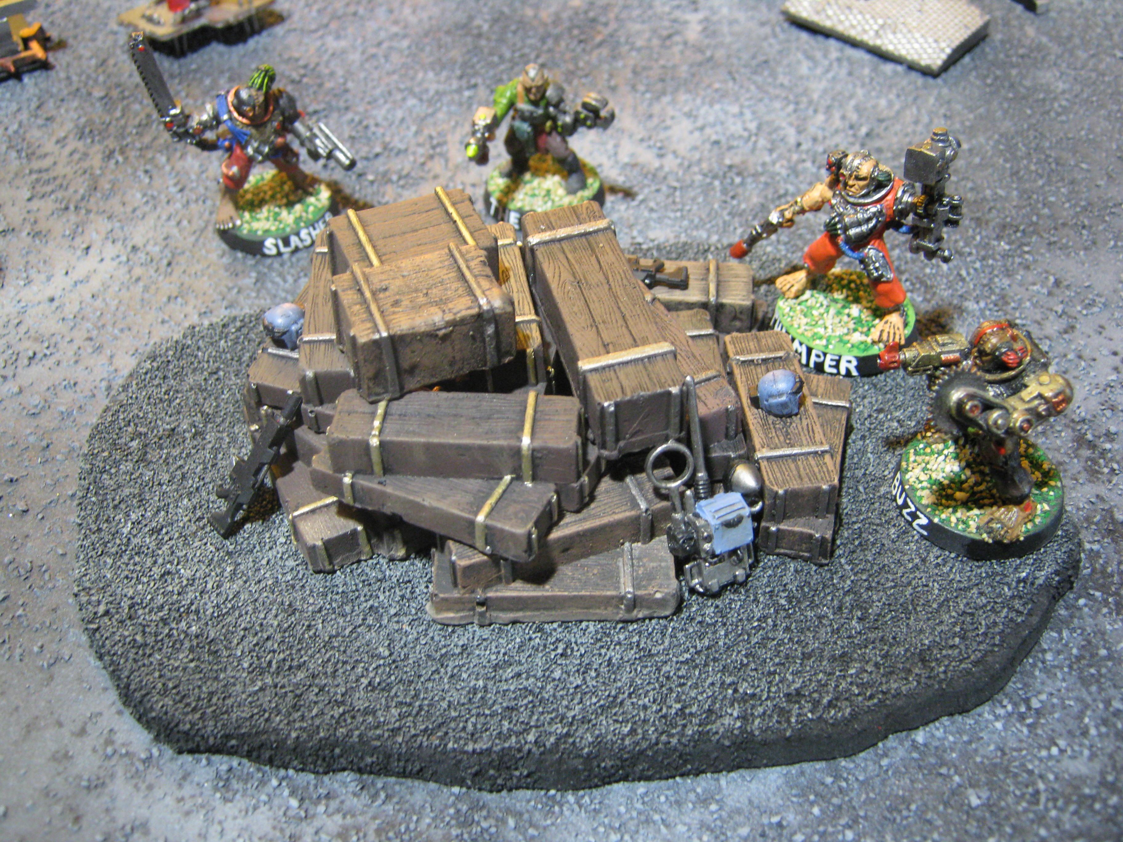 Necromunda, Plasticard, Scratch Build, Terrain, Warhammer 40,000