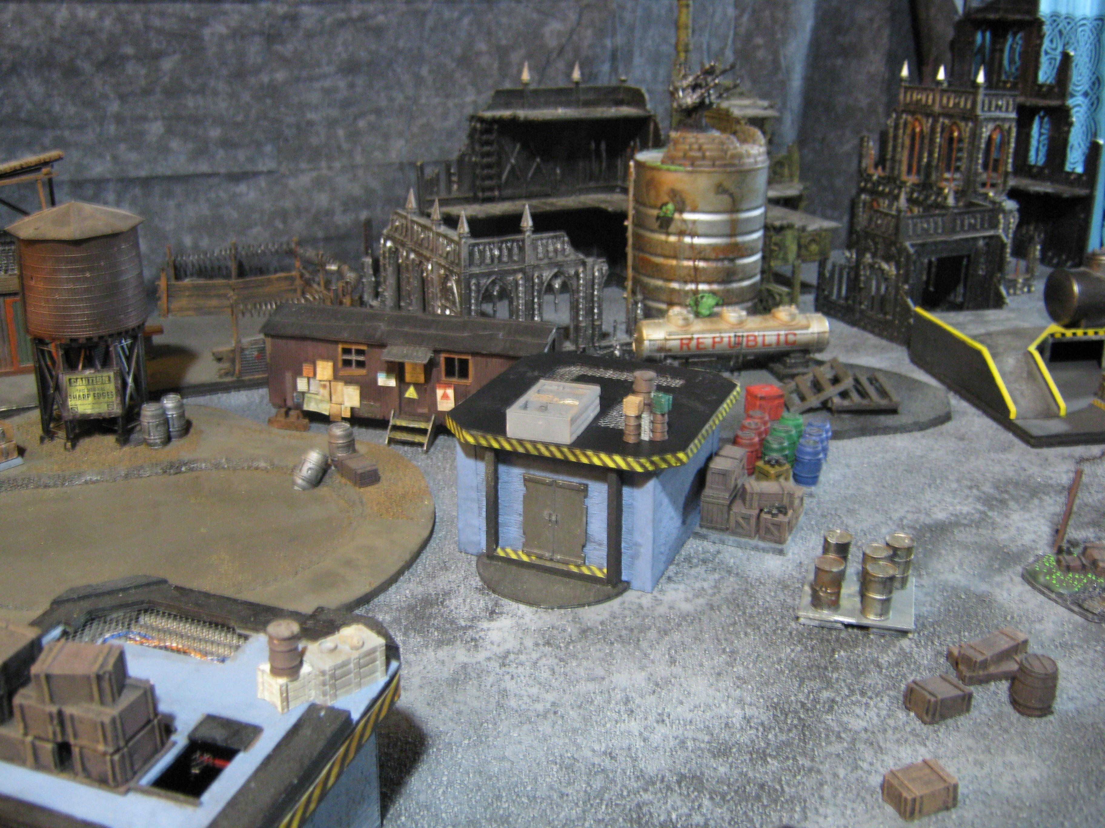 Necromunda, Plasticard, Scratch Build, Terrain, Warhammer 40,000