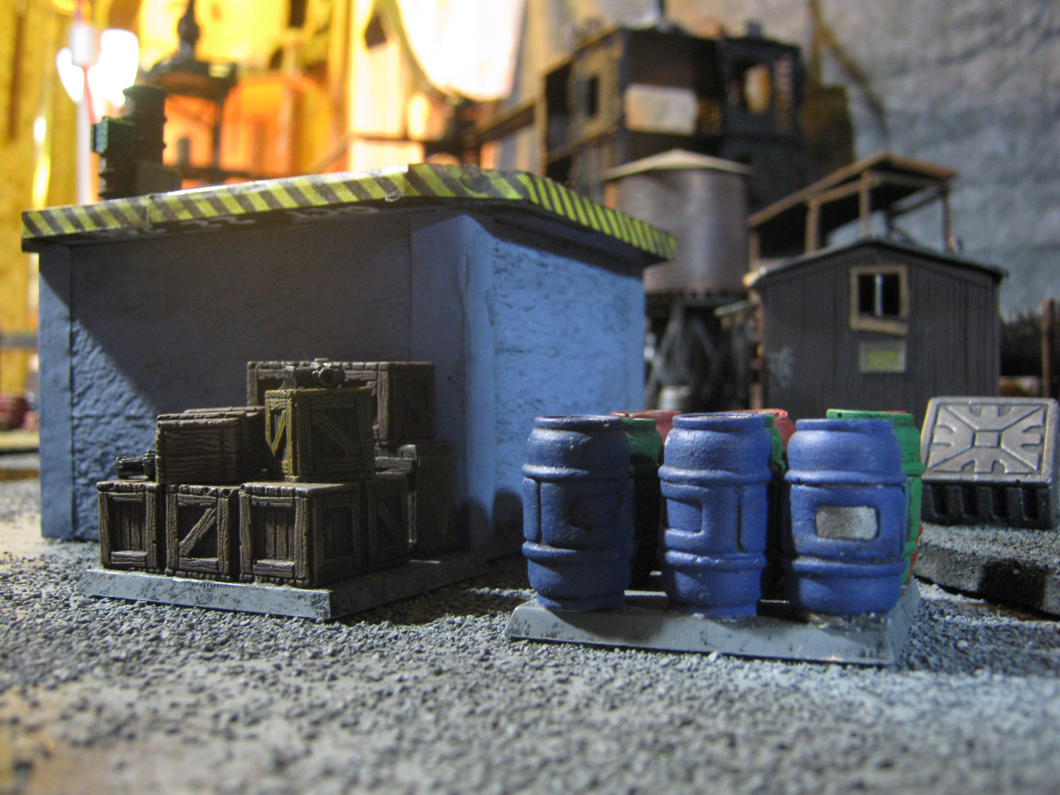 Necromunda, Plasticard, Scratch Build, Terrain, Warhammer 40,000