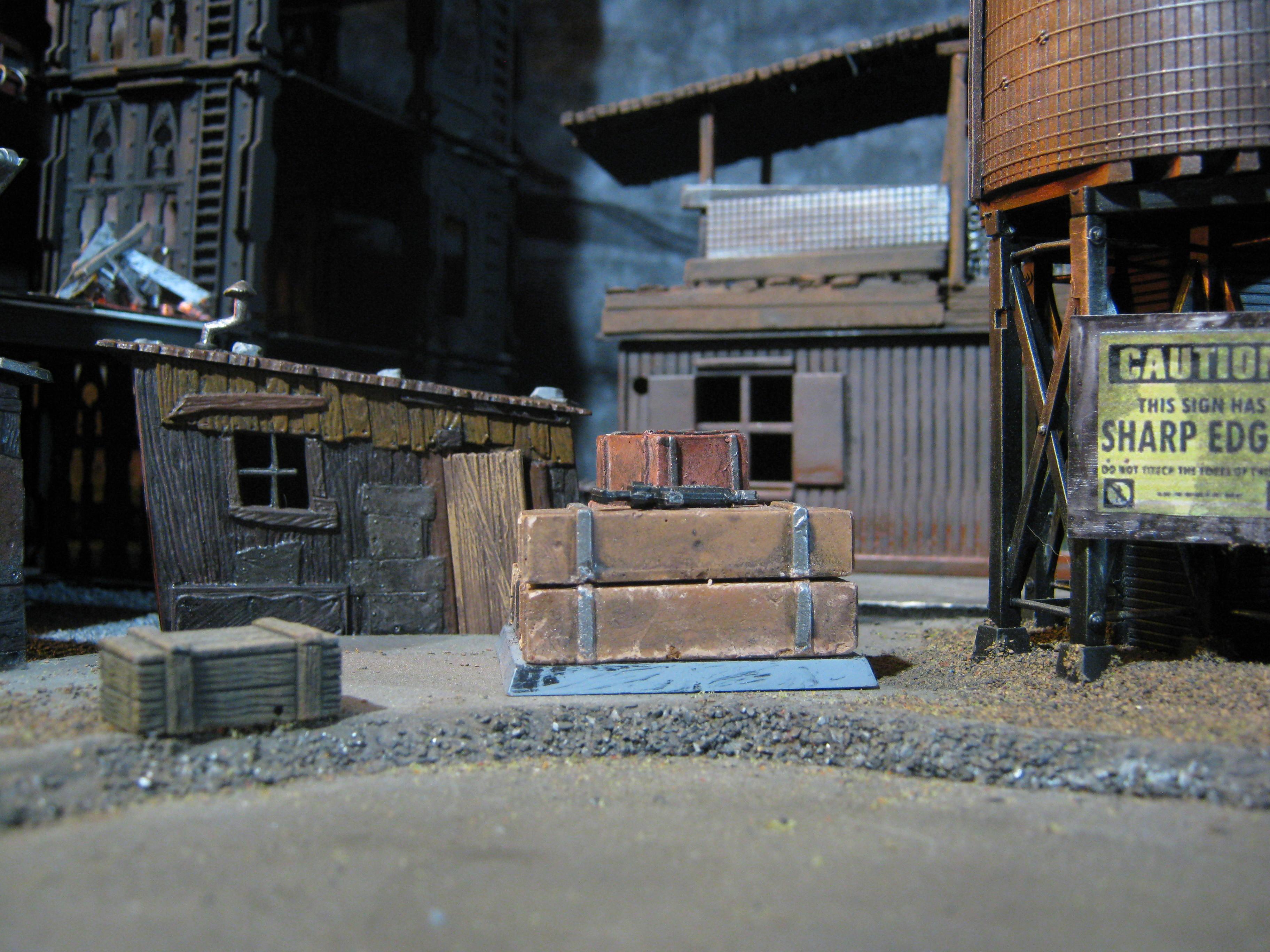 Necromunda, Plasticard, Scratch Build, Terrain, Warhammer 40,000