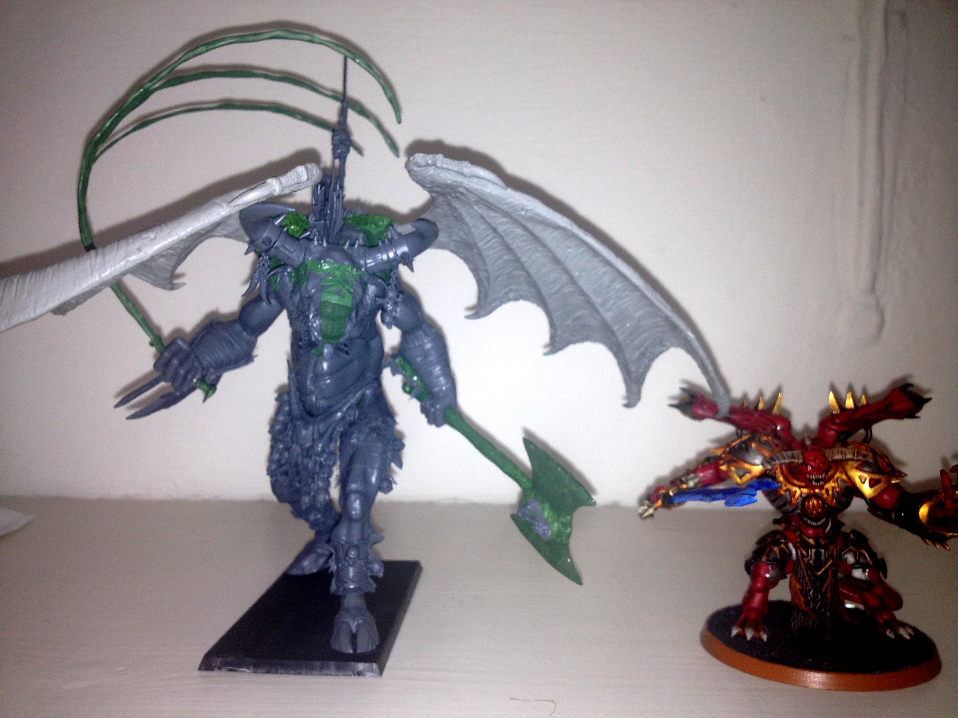 Complete - with Daemon Prince for scale
