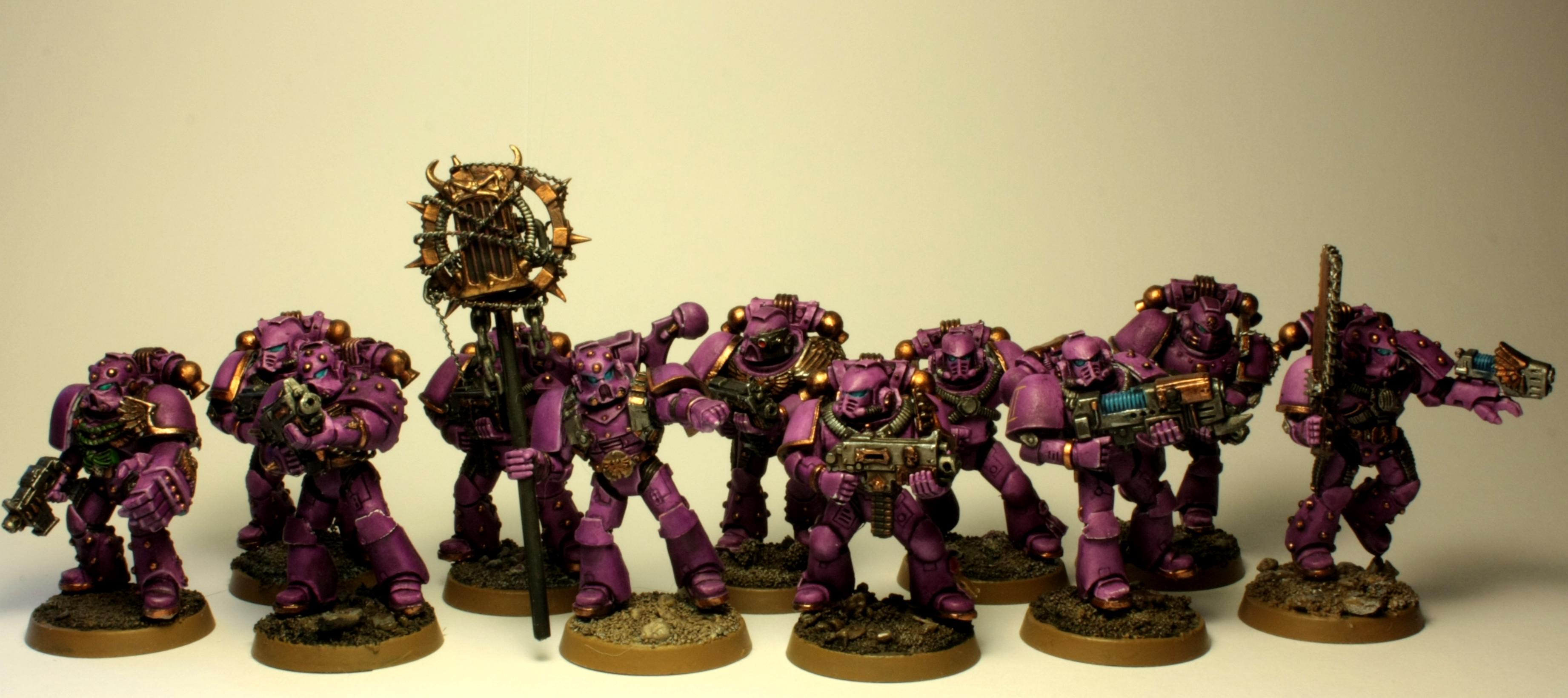 Chaos Space Marines, Ec, Emperor's Children, Slaanesh, Space Marines
