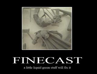Failcast, Failcost, Finecast, Greenstuff, Humor, Liquid Green Stuff,  Miscast, Modelling - A little greenstuff will fix that - Gallery -  DakkaDakka