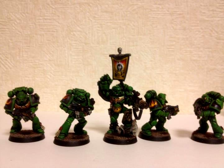 half a squad of tactical marines