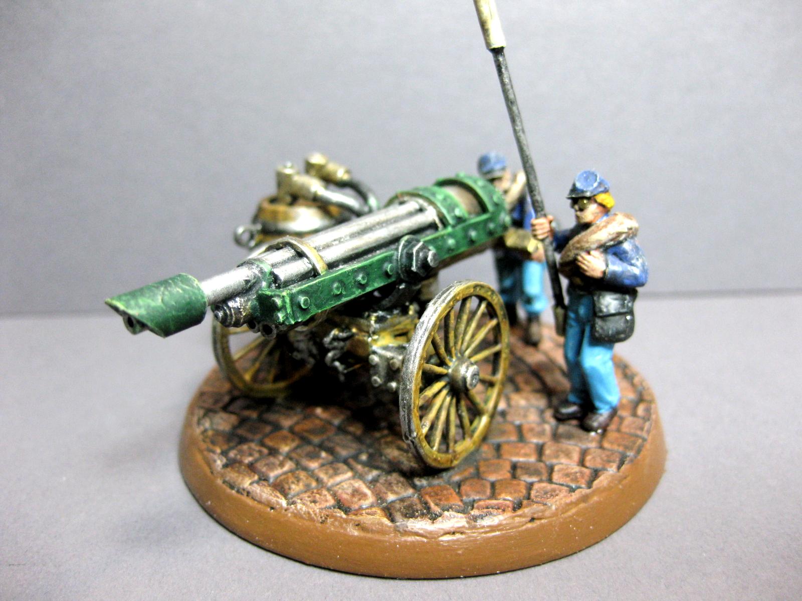 Gatling, Lascannon, Steampunk