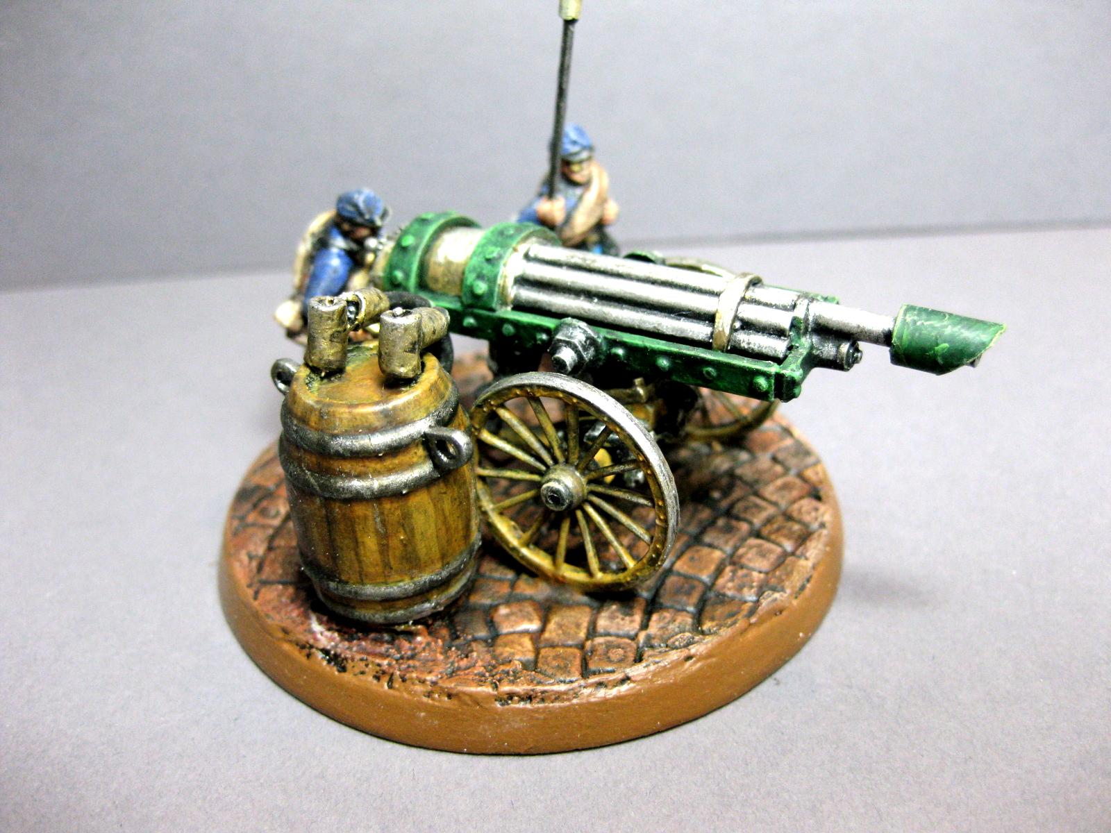 Gatling, Lascannon, Steampunk