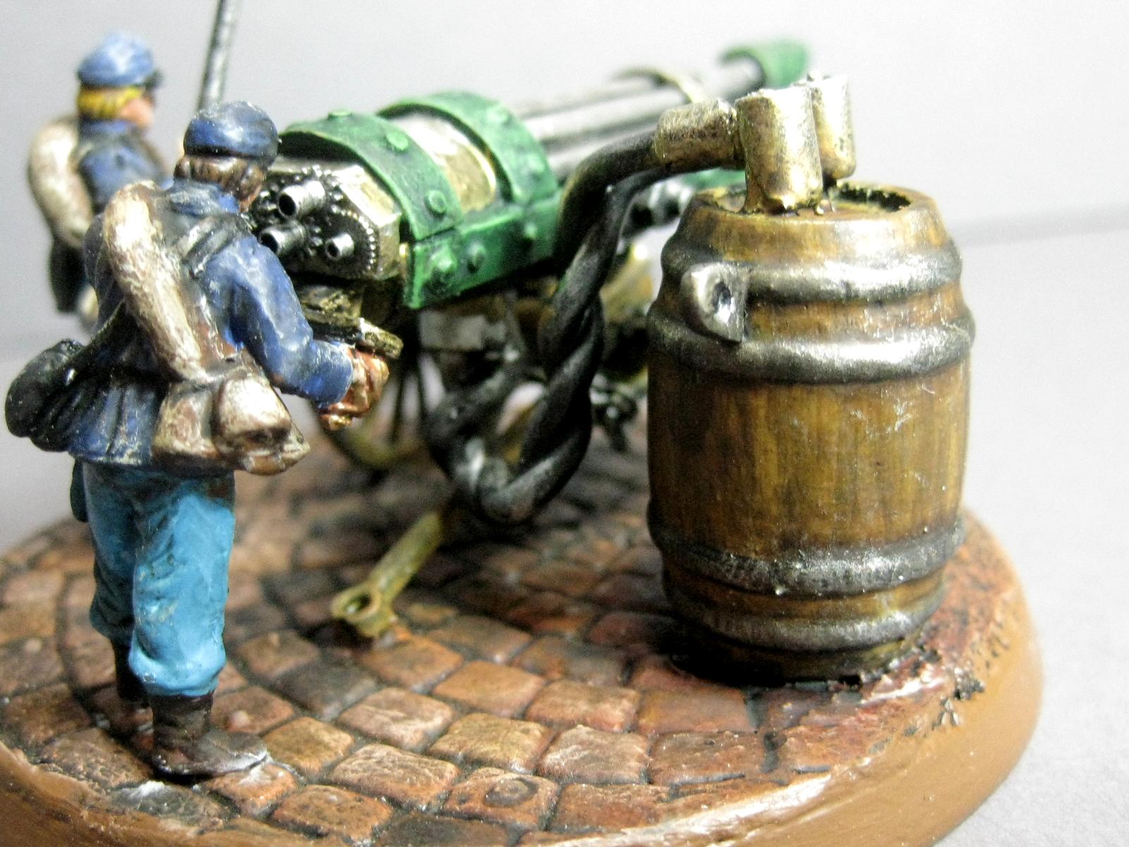 Civil War, Lascannon, Steampunk