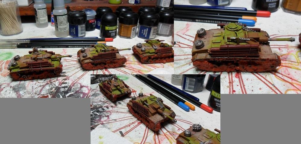 3 more StuG III, but yet without snow