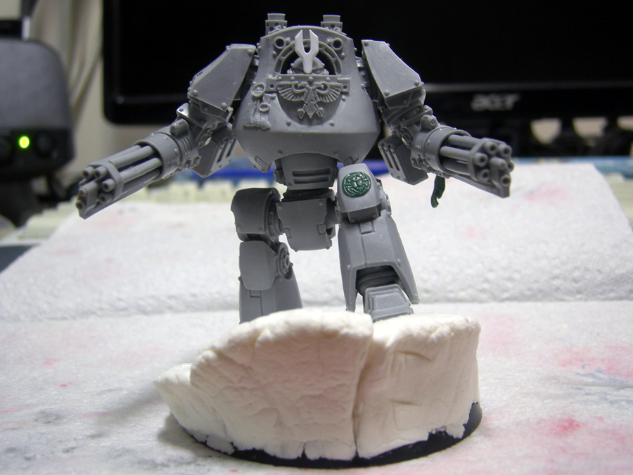 Contemptor, Dreadnought, Thousand Sons, Work In Progress