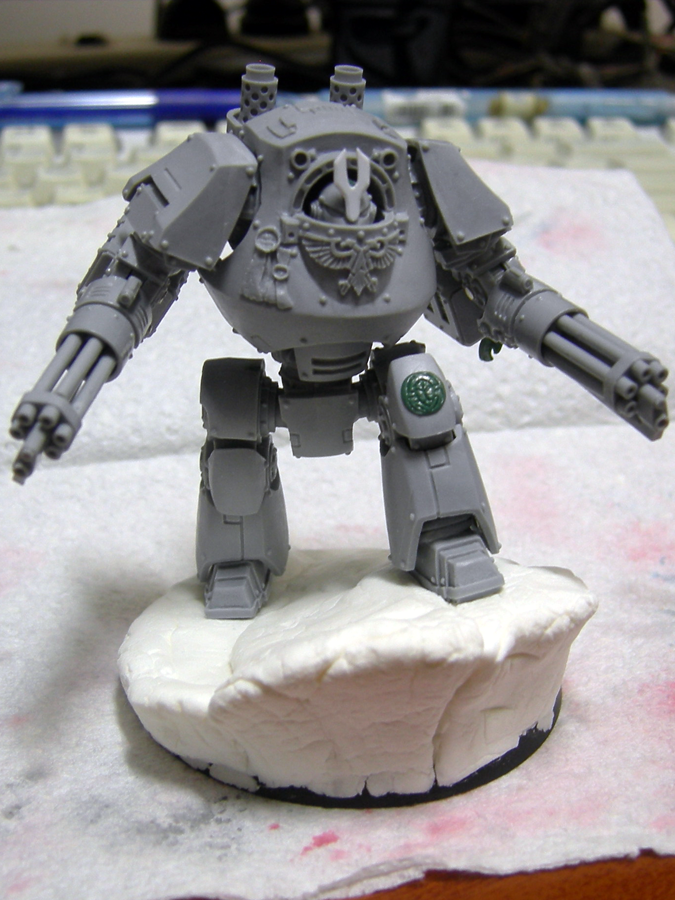 Contemptor, Dreadnought, Thousand Sons, Work In Progress