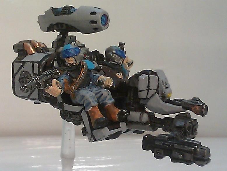 SPACE MARINES,IMPERIAL GUARD  ROGUE TRADER METAL LAND SPEEDER SEAT 5GT 