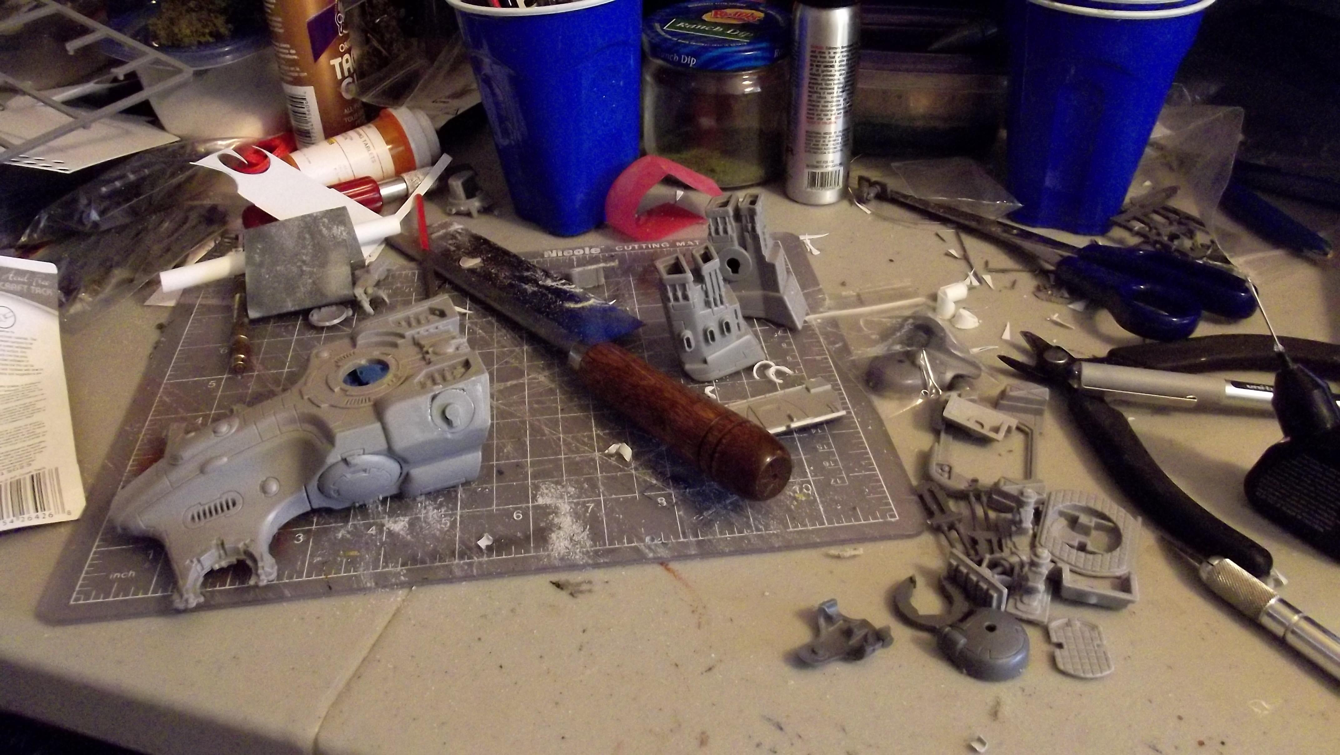 Tau, Tools, Work In Progress, Workbench
