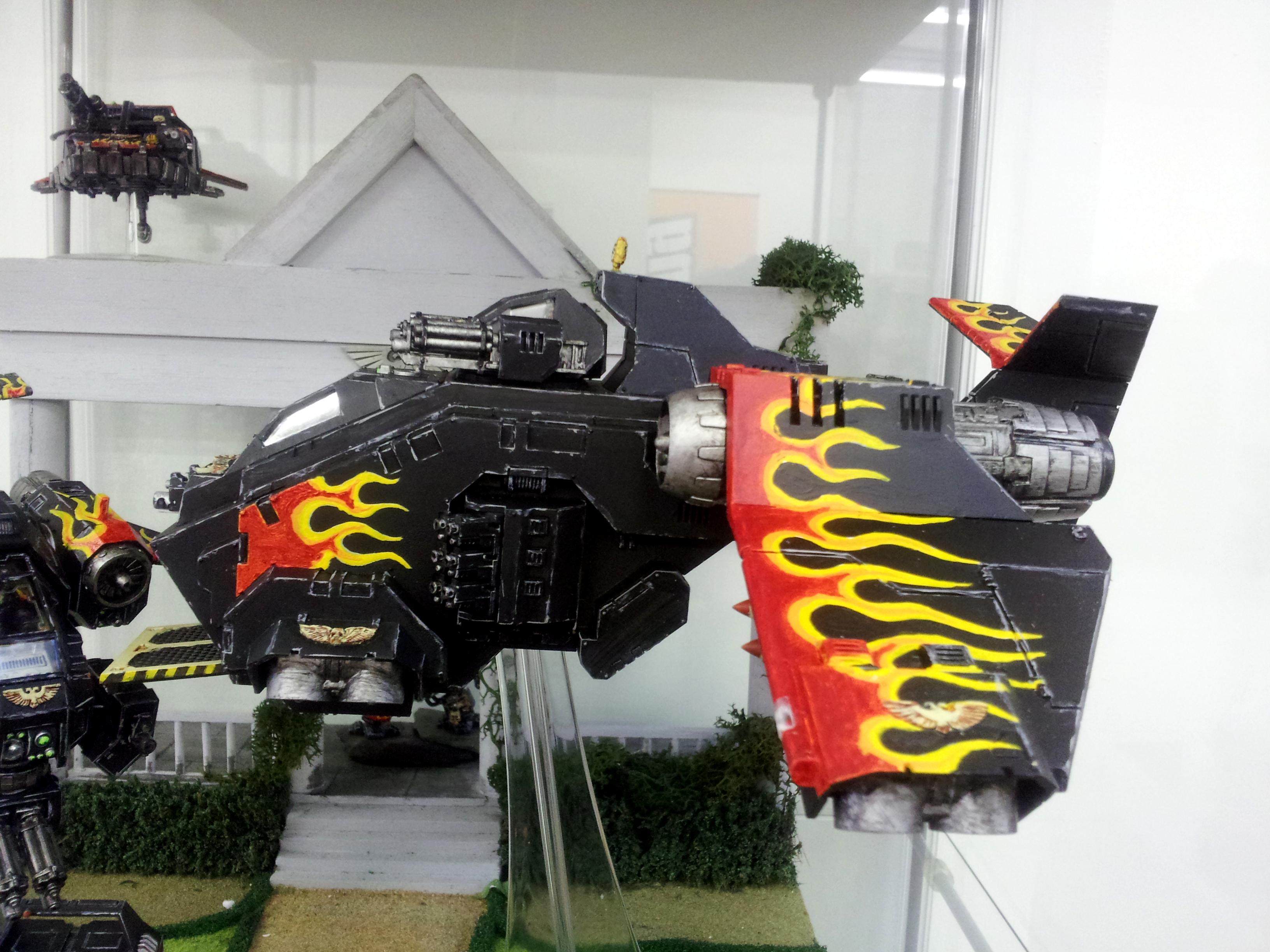 Flames, Stormraven, legion of the damned stormraven