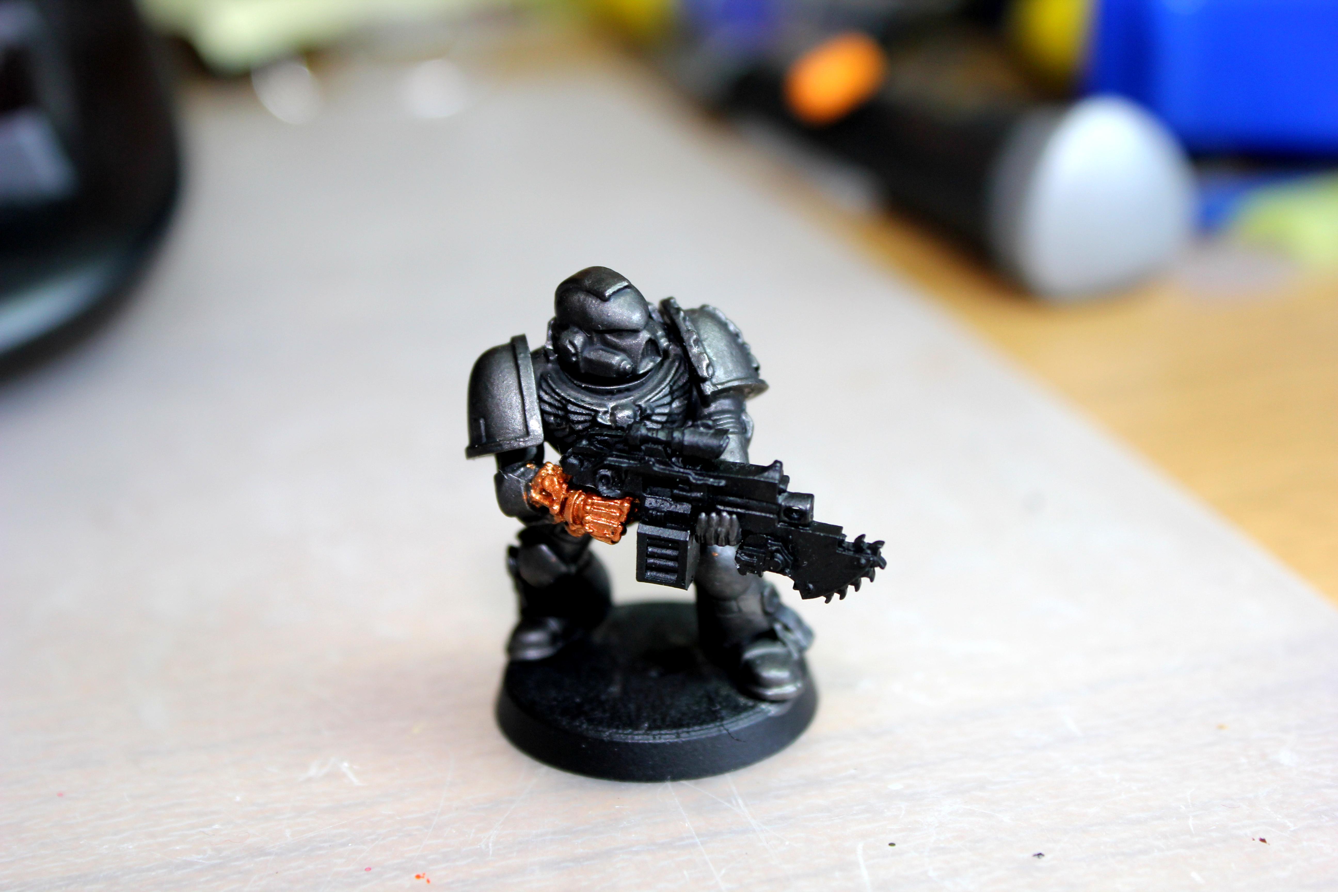 Bionics, Iron Hands, Space Marines, Work In Progress
