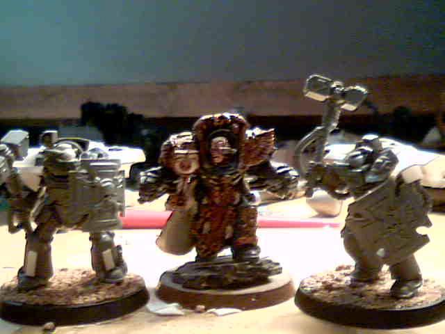 Conversion, Space Marines, Terminator Armor, Ultramarines