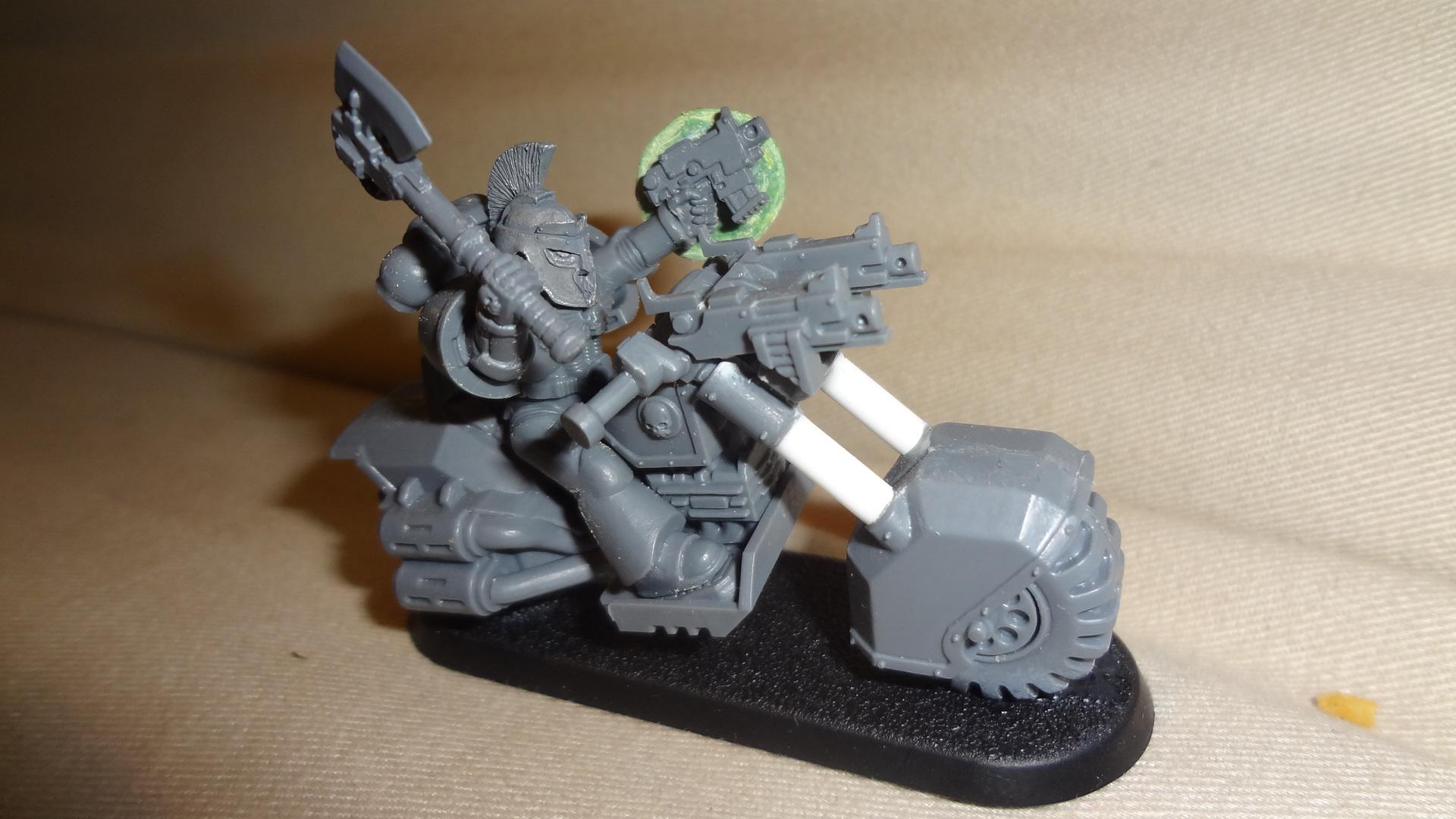 Power axe veteran in the command squad 