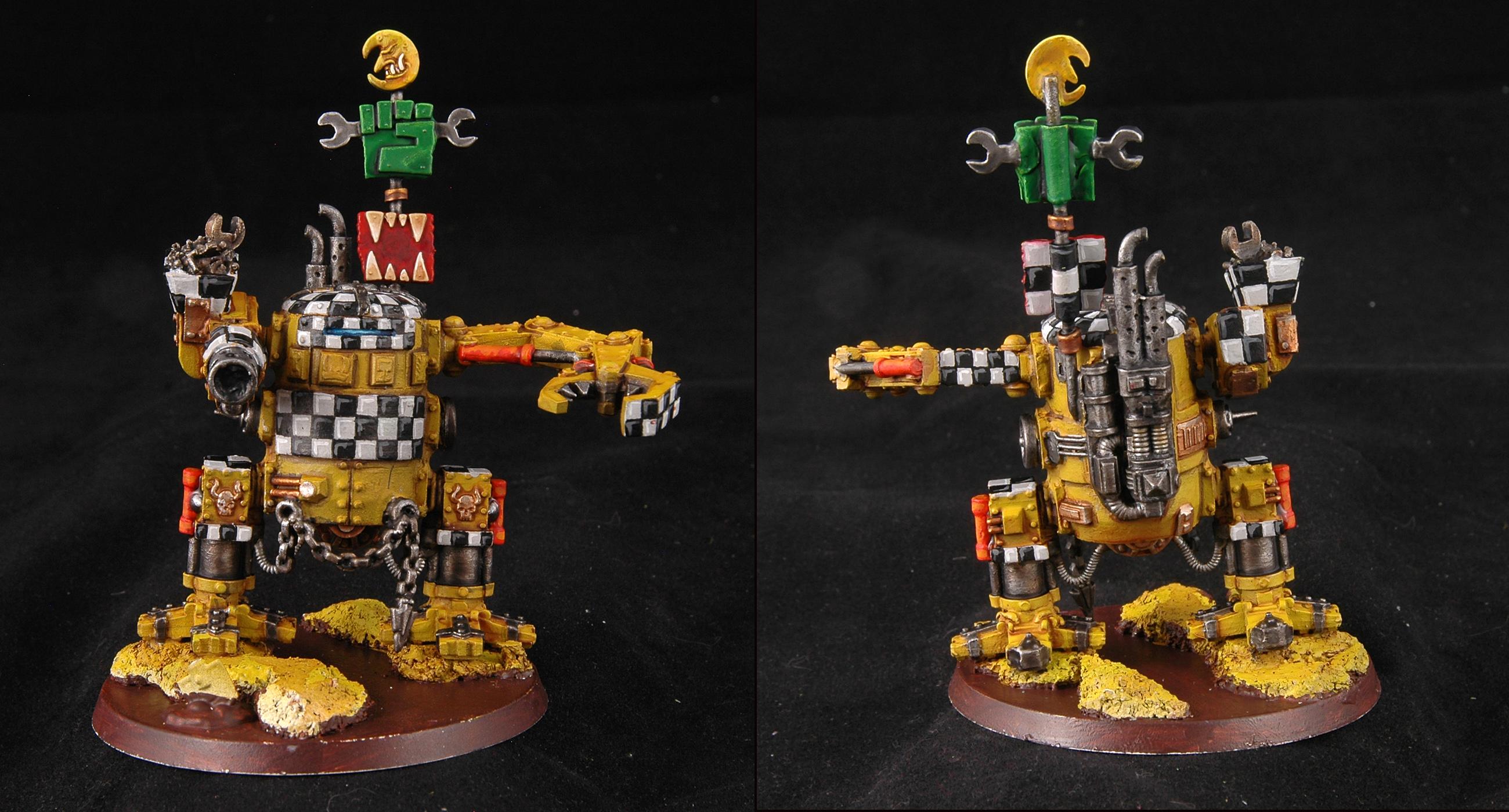 Bad Moons, Killa Kan, Orks, Warhammer 40,000, Work In Progress