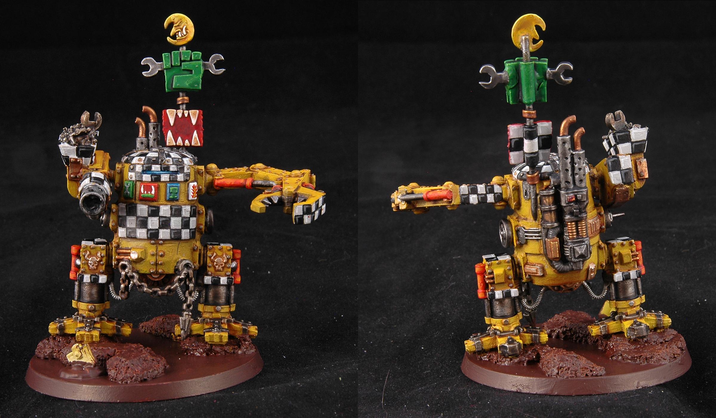 Bad Moons, Killa Kan, Orks, Warhammer 40,000, Work In Progress