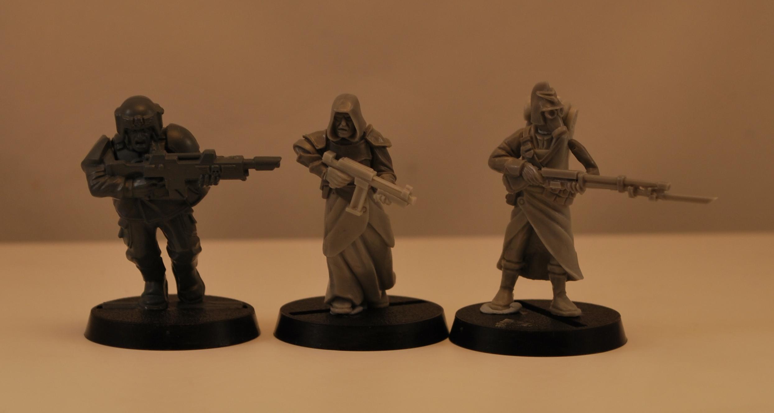Chaos, Cult, Cultist, Death Korps of Krieg, Greatcoat, Robes