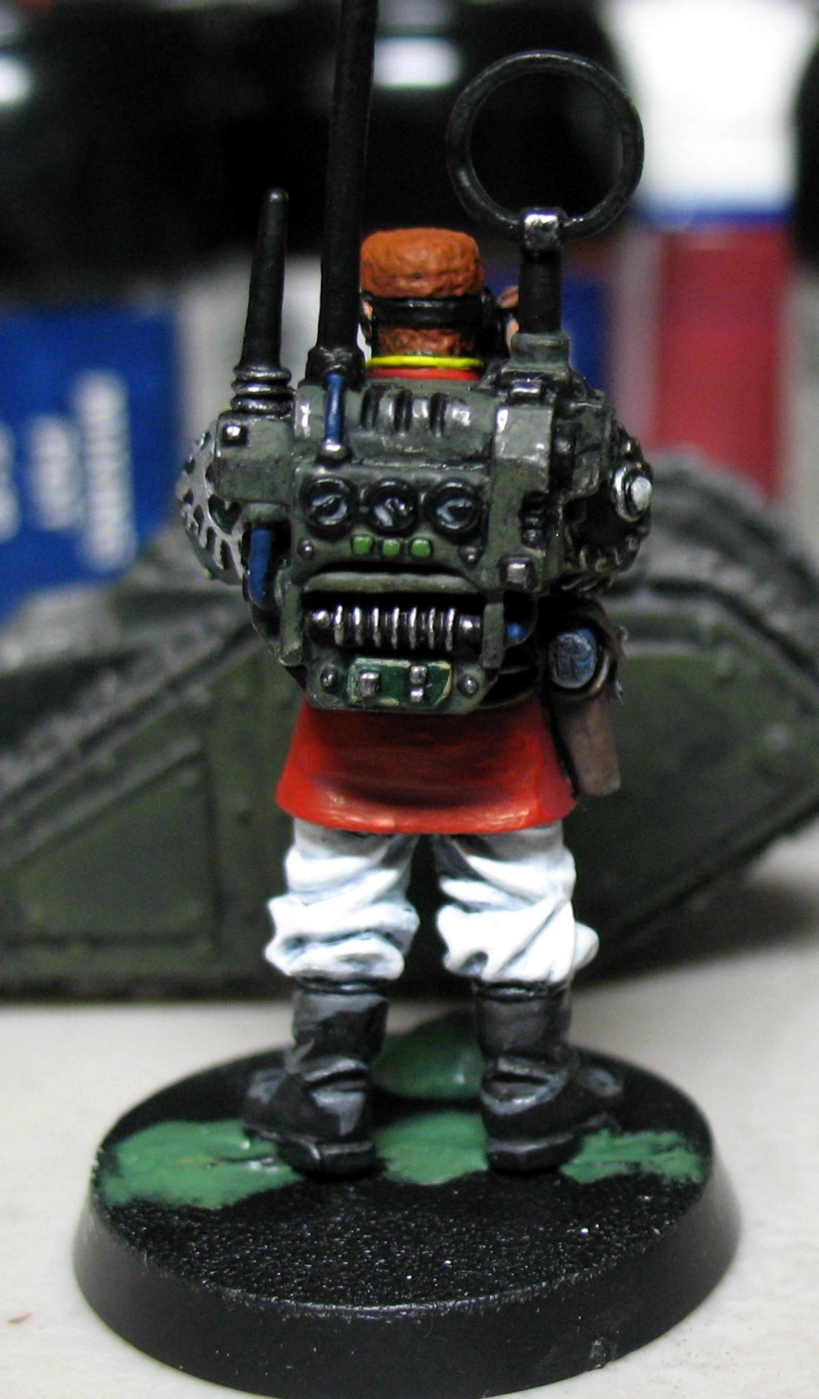 Advisor, Cadians, Imperial Guard, Master Of Ordnance, Painted, Warhammer 40,000