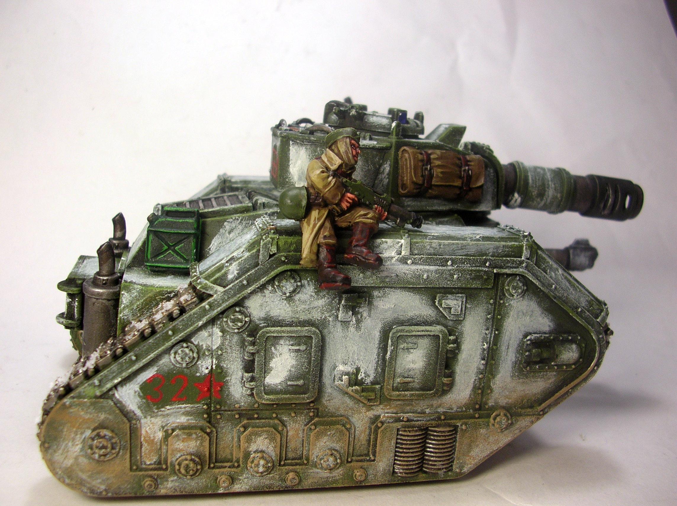 Imperial Guard, Leman Russ, Russians, Valhallans, Warhammer 40,000, Winter
