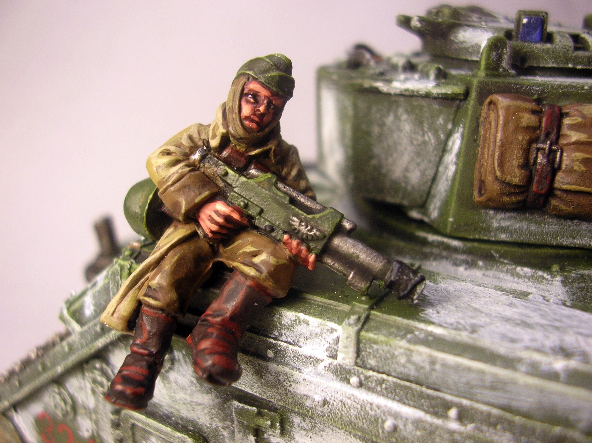 Imperial Guard, Leman Russ, Russians, Valhallans, Warhammer 40,000, Winter