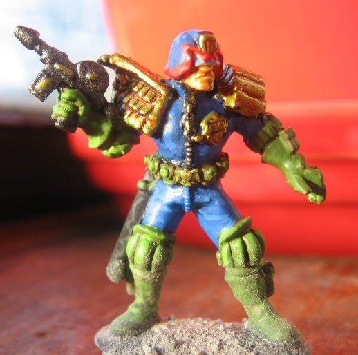2000ad, Dredd, Judge, Mini, Skirmish