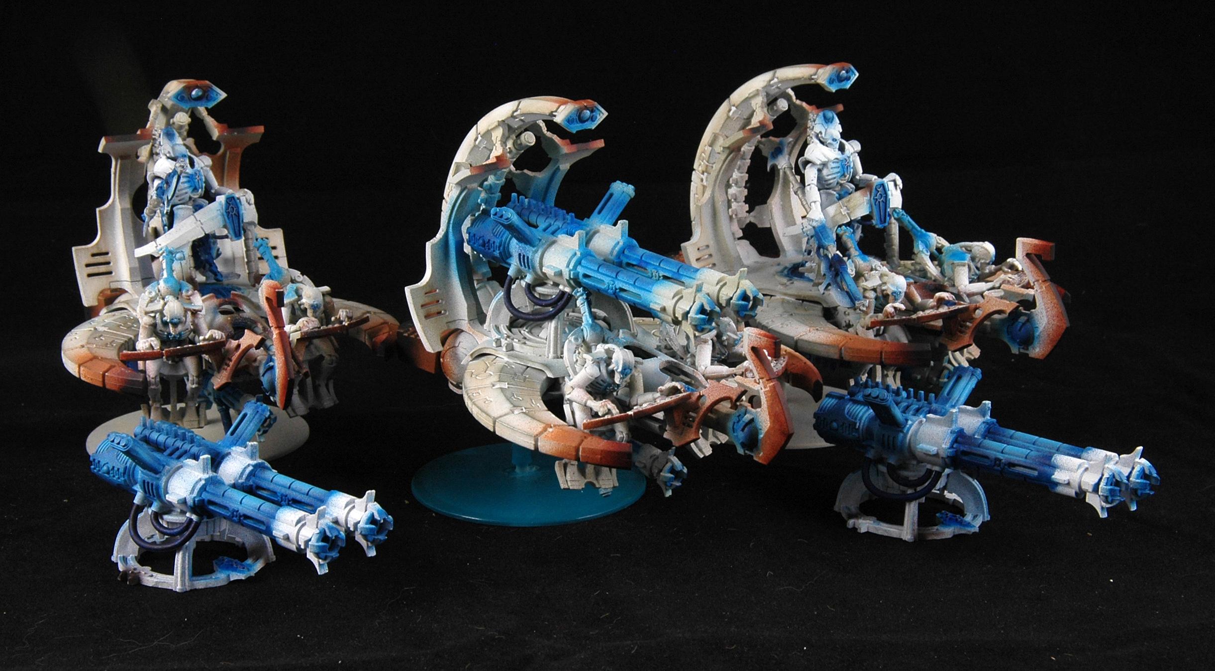 Barges, Necrons, Warhammer 40,000, Work In Progress