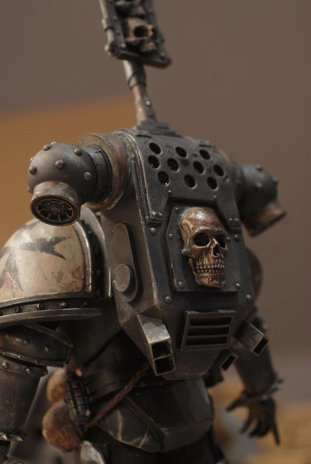 -6 Inch, 1-6 Scale, Black Templars, Chaplain, Space Marines, Warhammer 40,000