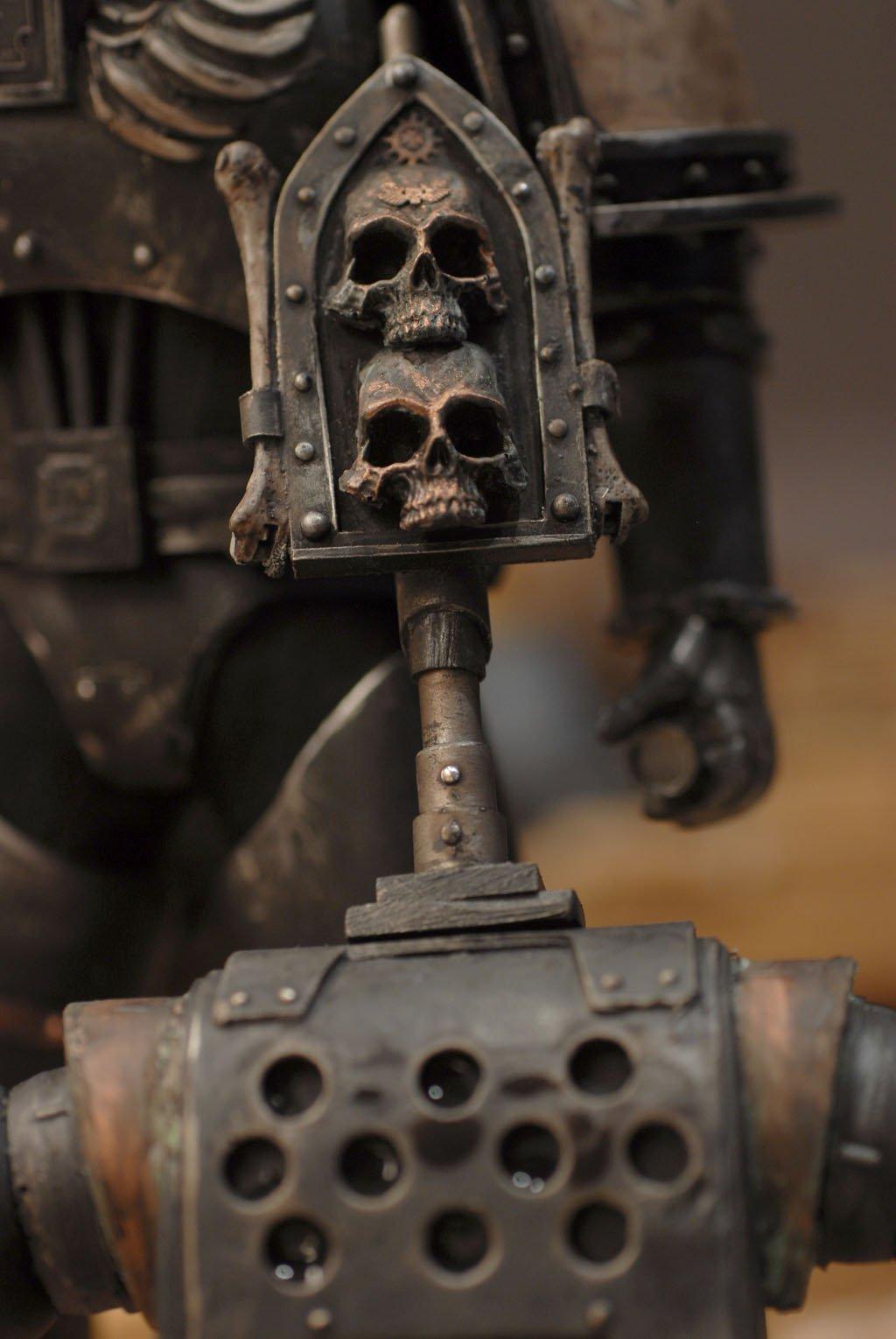 -6 Inch, 1-6 Scale, Black Templars, Chaplain, Space Marines, Warhammer 40,000