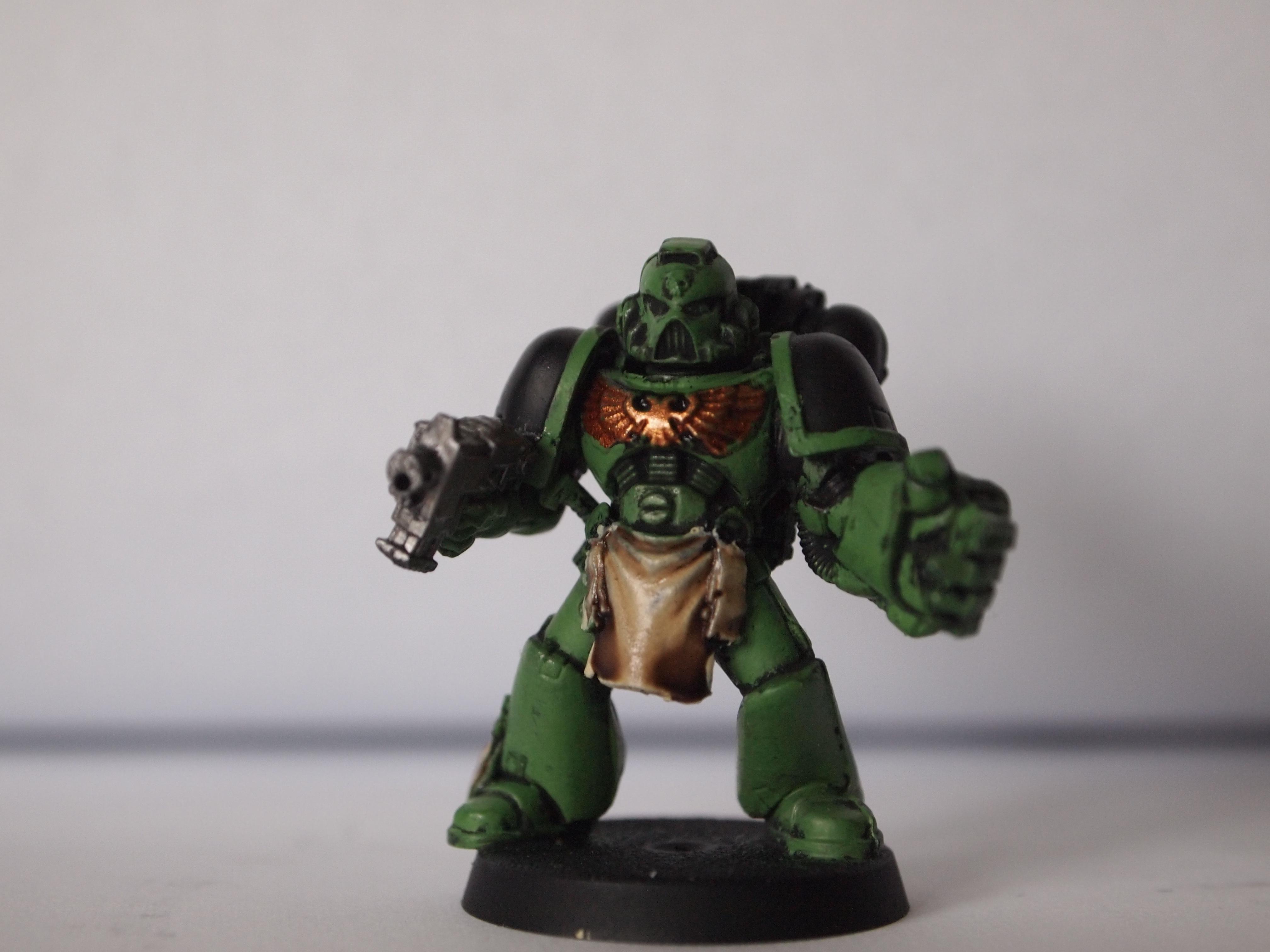 Tactical Squad sergeant, with power fist. with helm