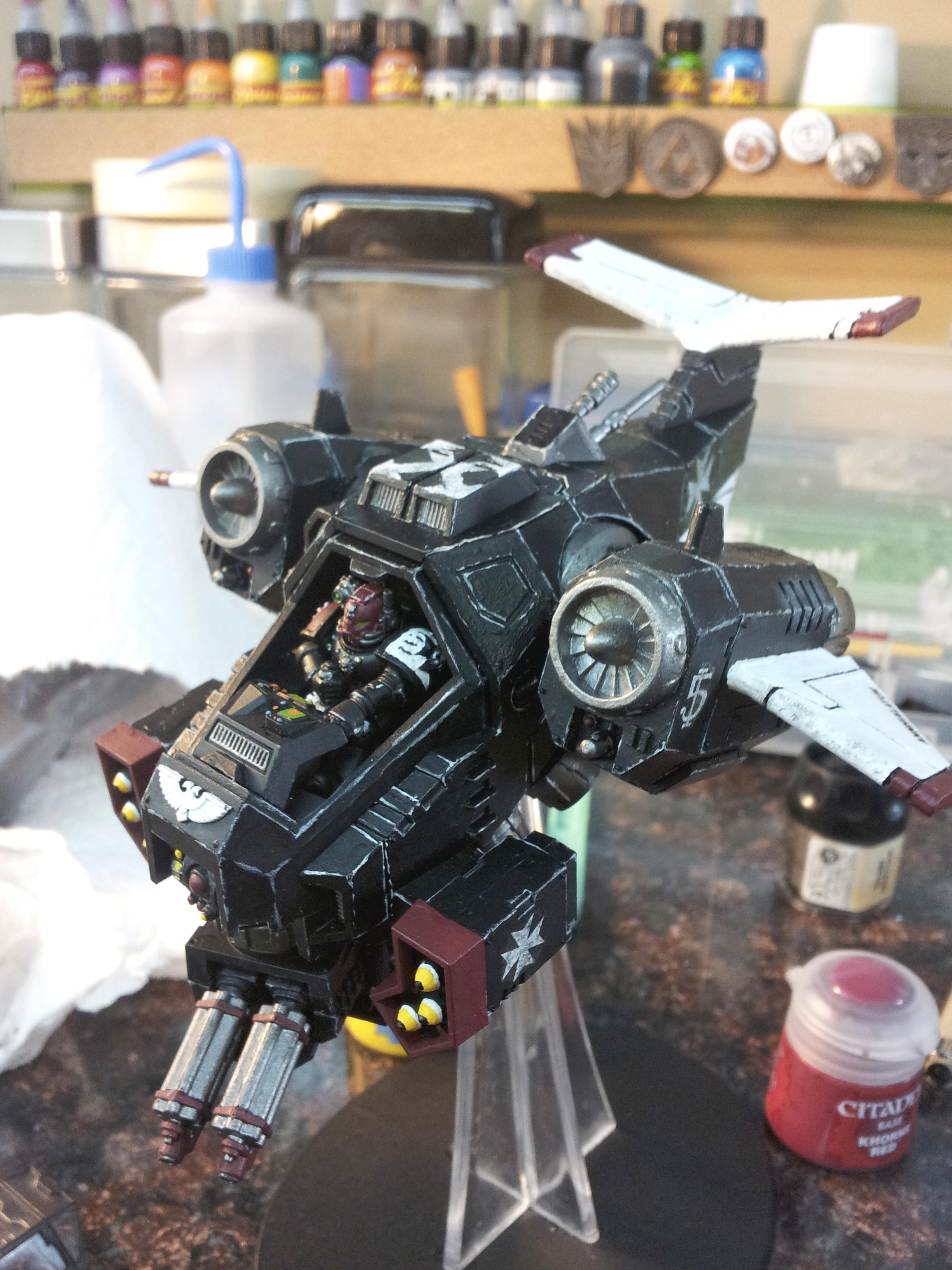 Black Templars, Finished, Painted, Stormtalon