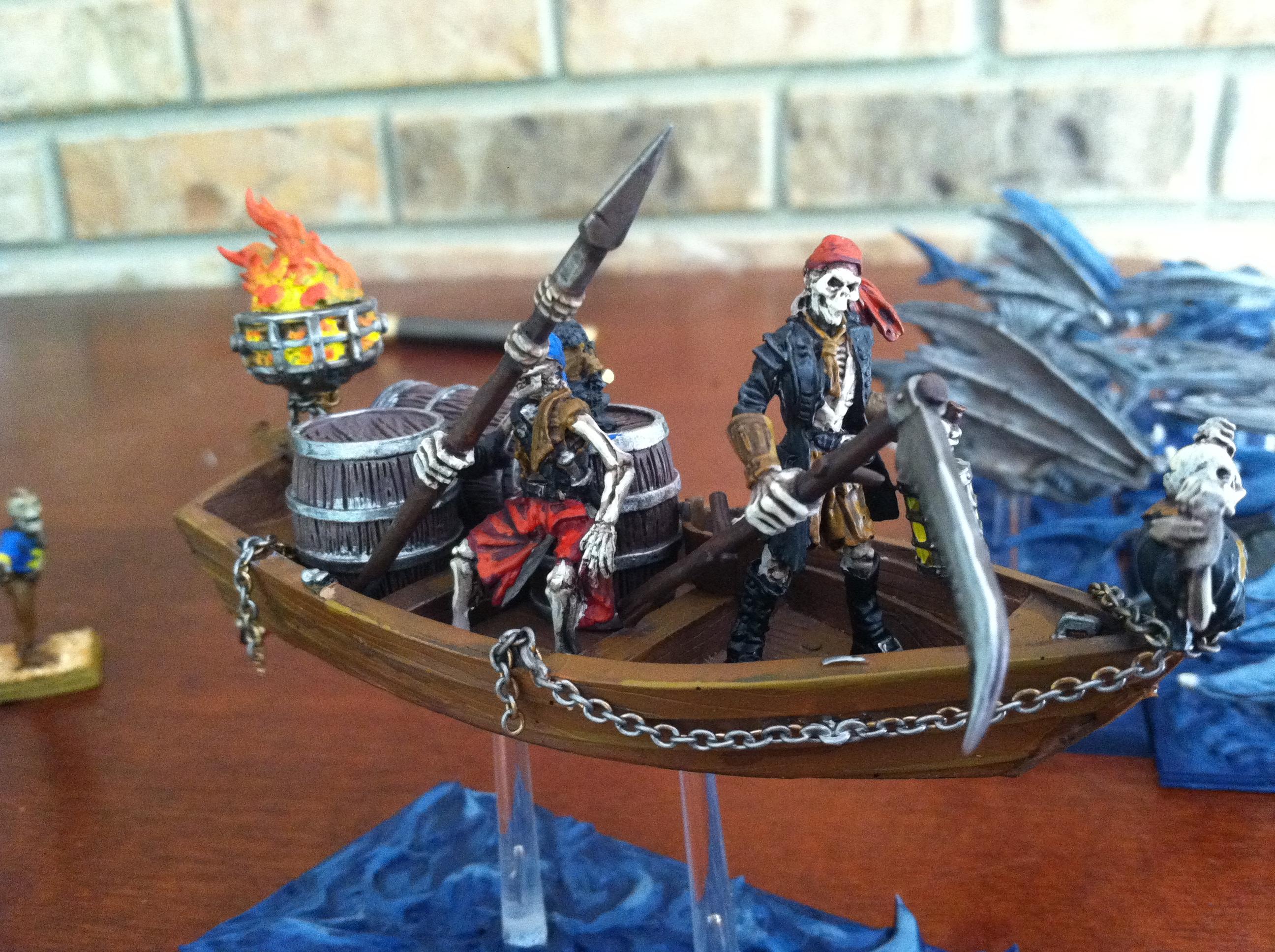 Black Coach, Boat, Pirates, Undead, Warhammer Fantasy, Zombie