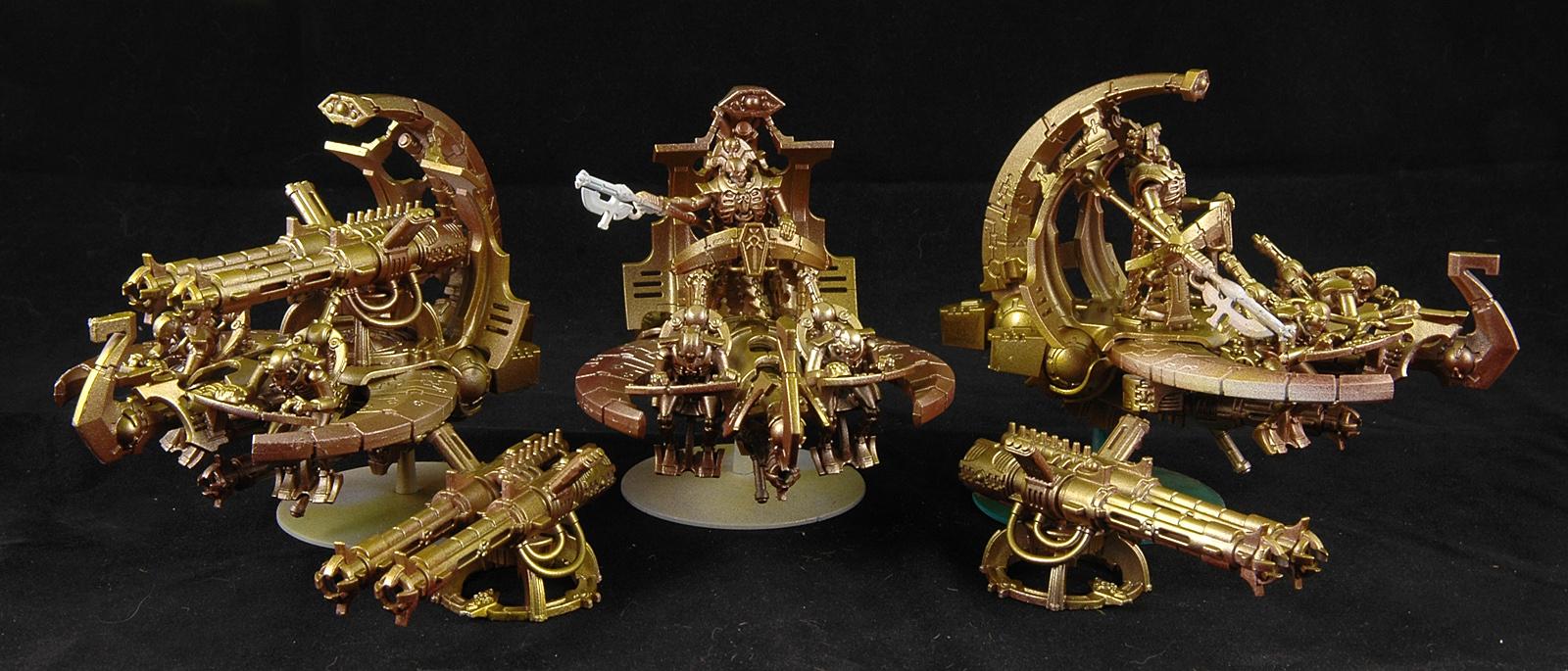 Barge, Necrons, Warhammer 40,000, Work In Progress