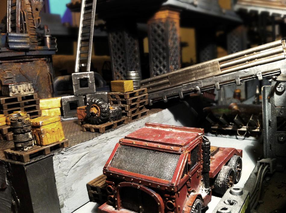 Battle, City, Hive, Necromunda, Terrain, Underhive