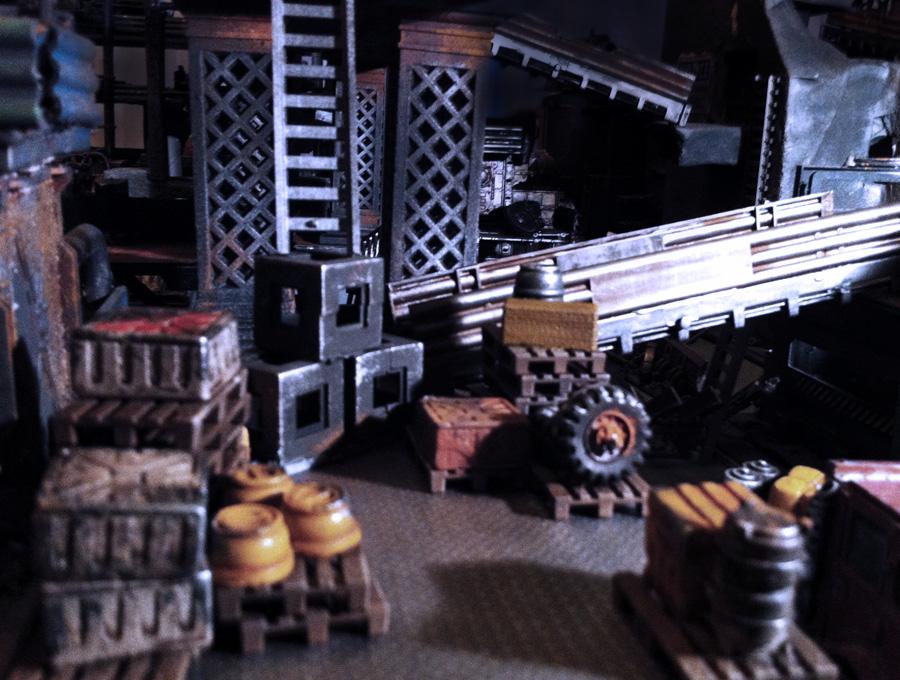 Battle, City, Hive, Necromunda, Terrain, Underhive