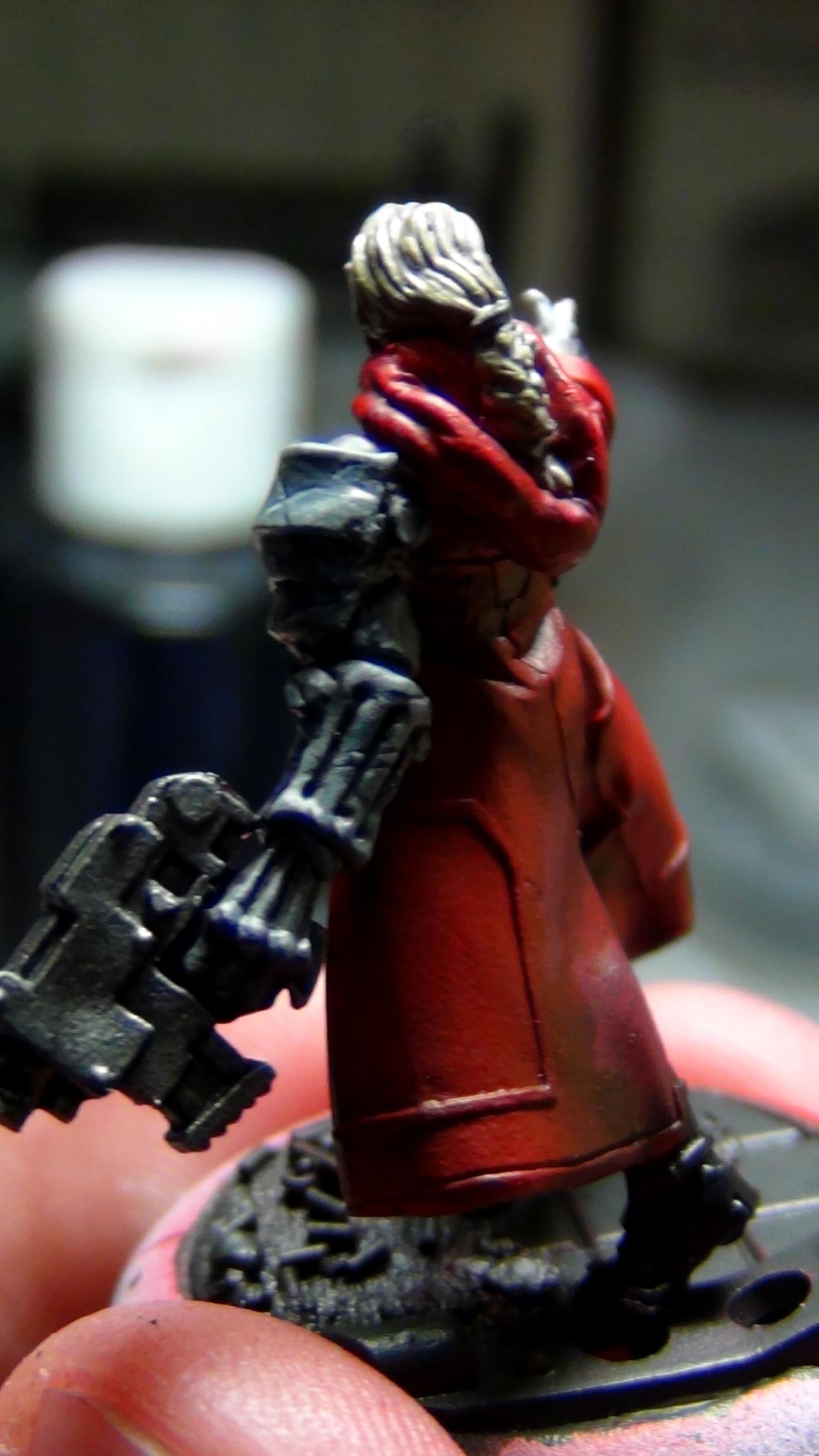 Alchemist, Anime, Bionics, Conversion, Inquisimuda, Inquisitor, Pip, Warhammer 40,000, Work In Progress
