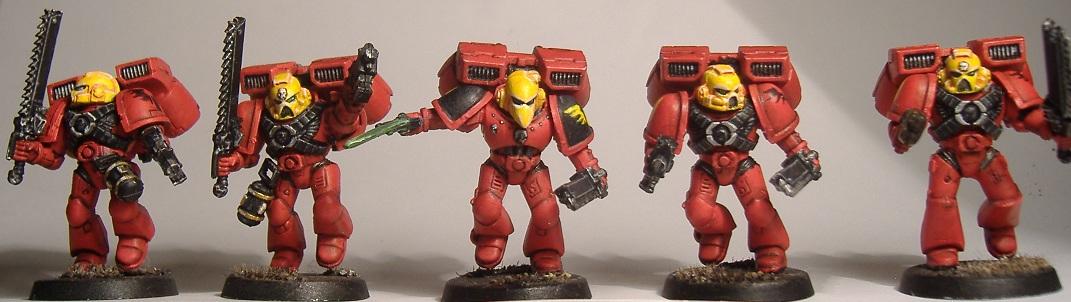 Blood Angel Assault Squad