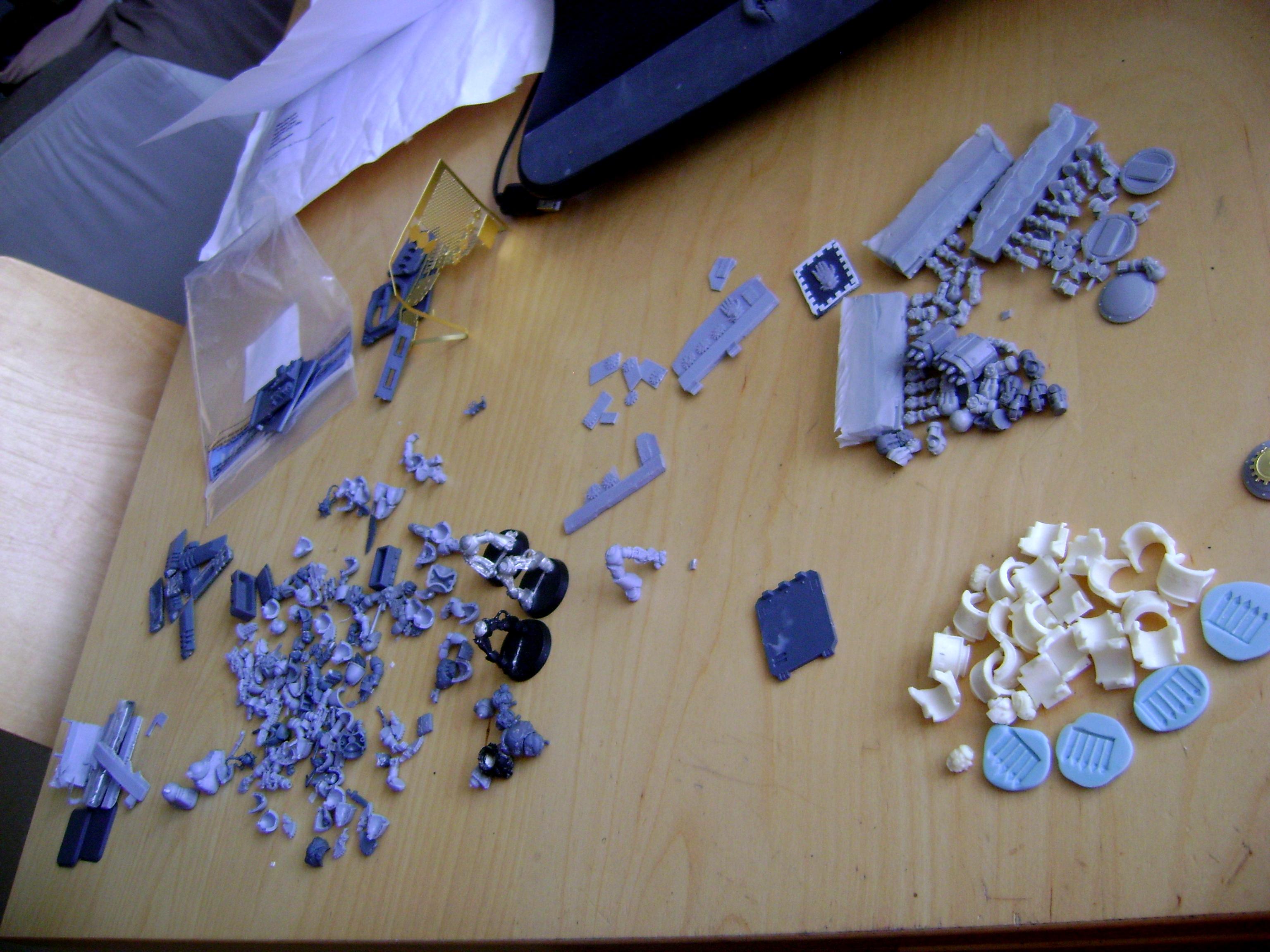 All the pieces