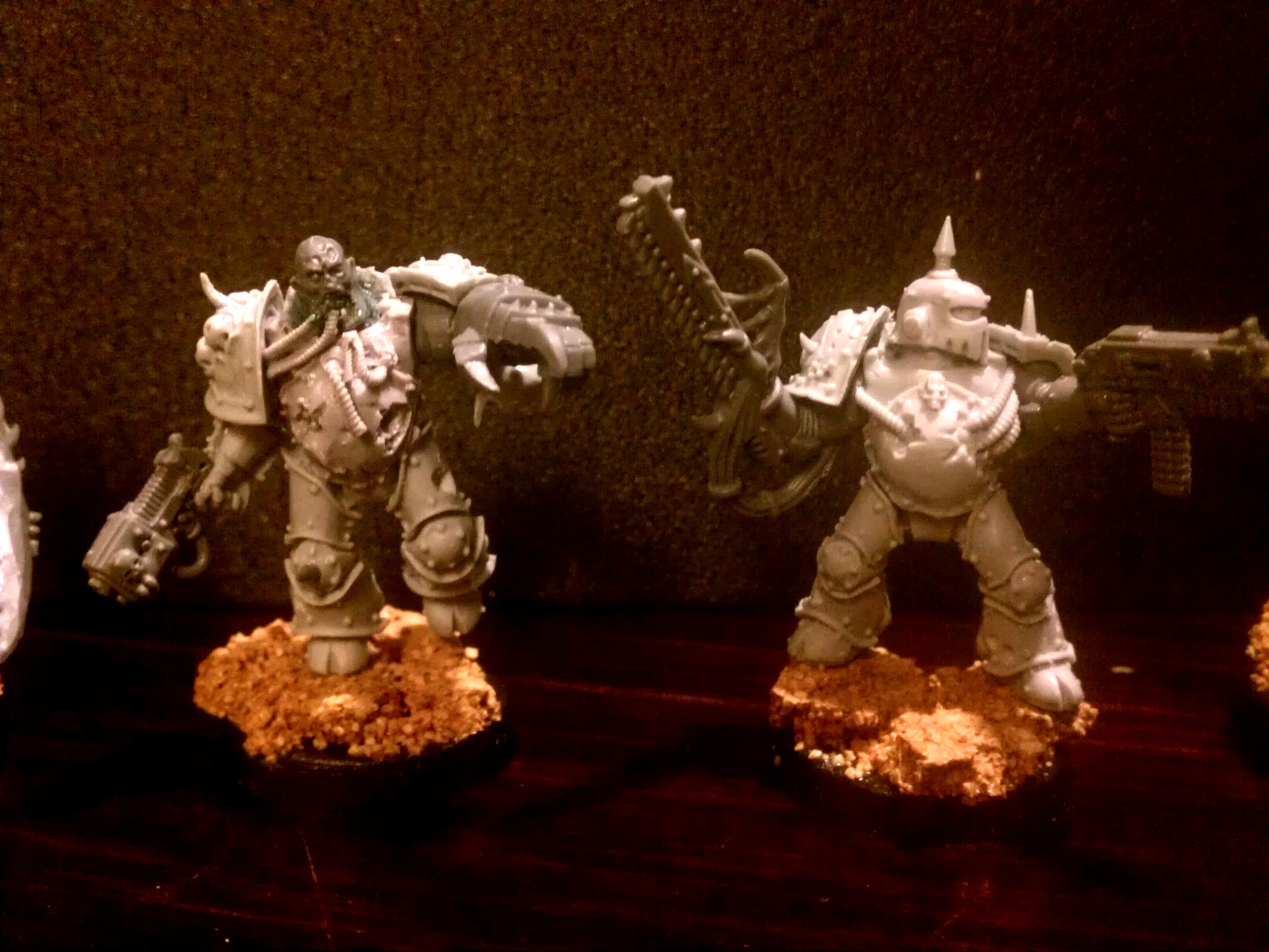 Nurgle Champ And Plague Marine