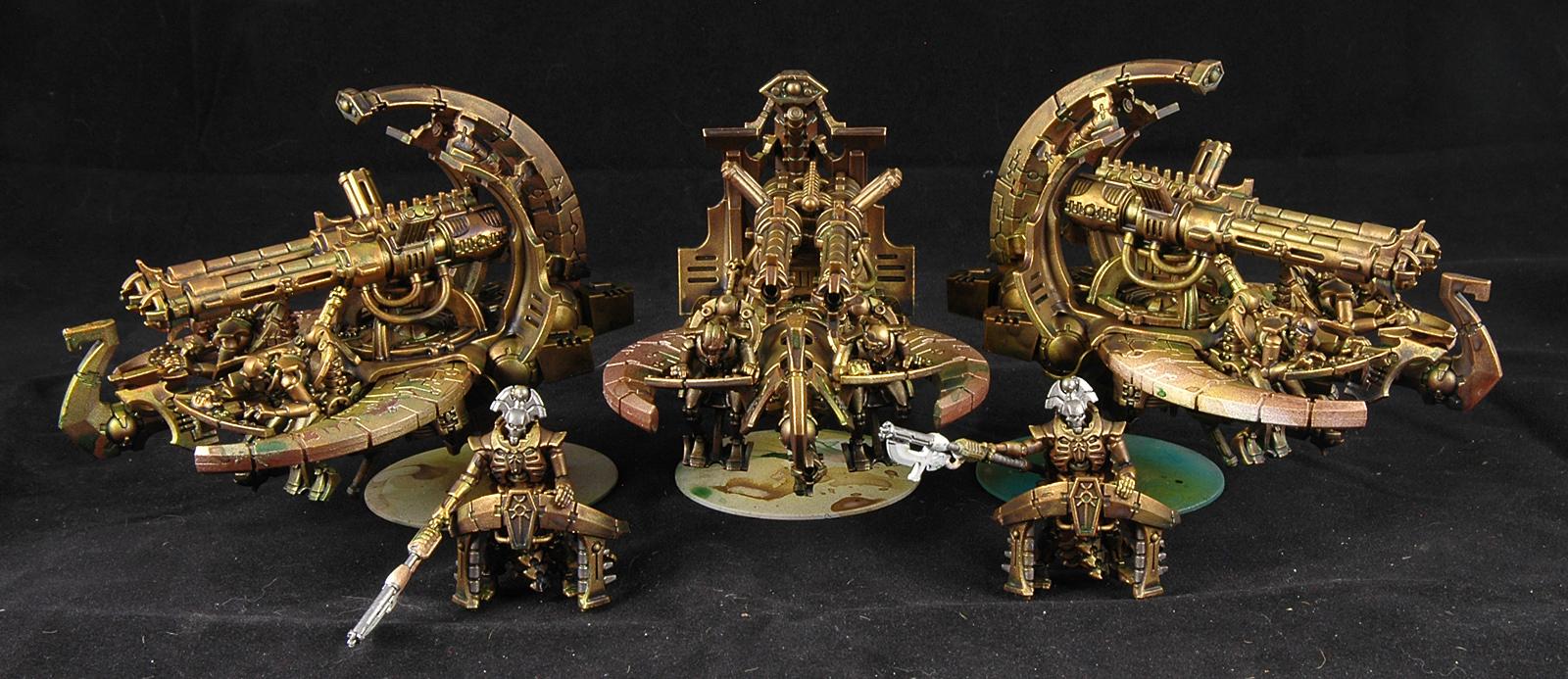 Barge, Necrons, Warhammer 40,000, Work In Progress