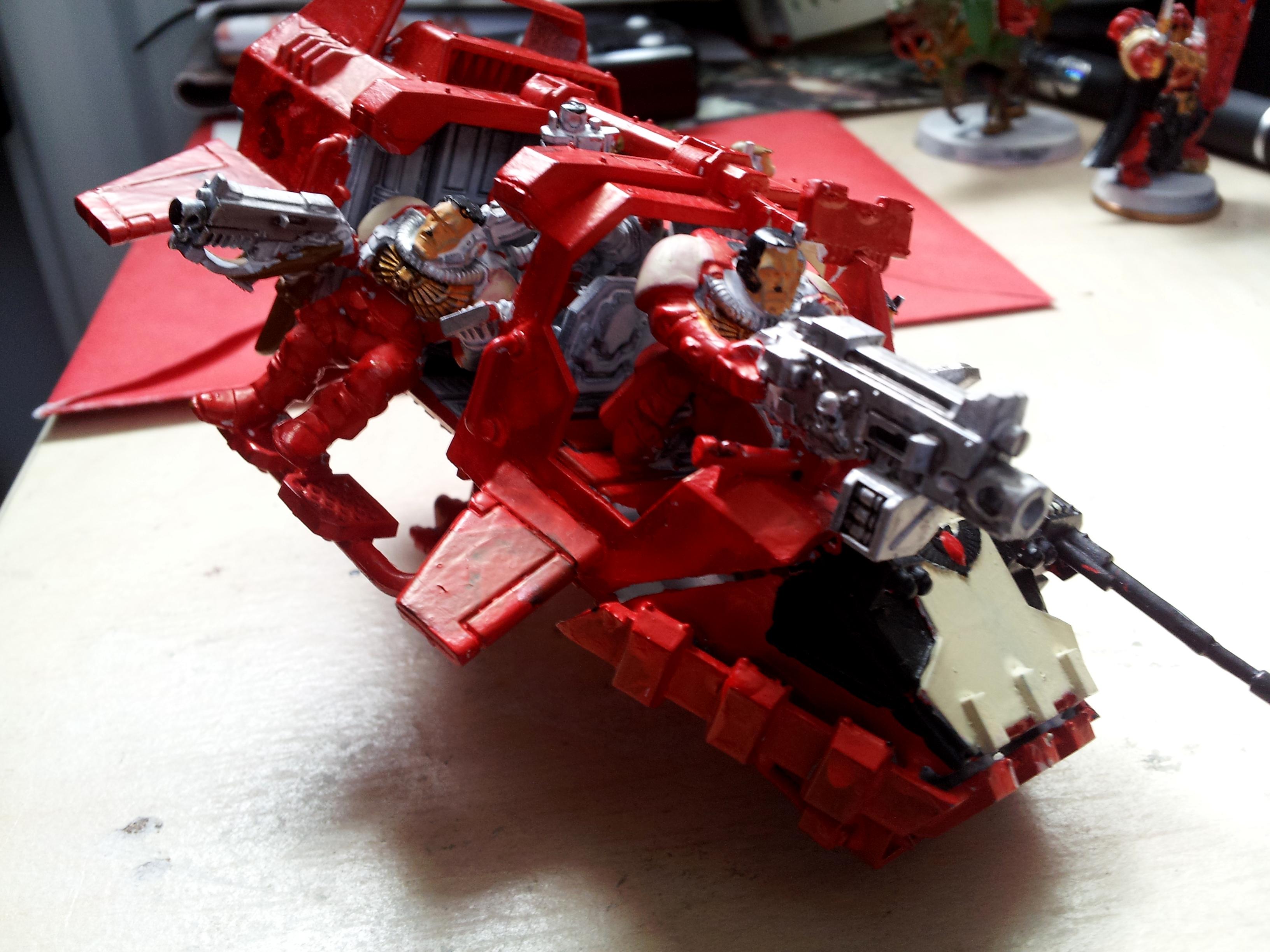 Blood Ravens, Deadshot, Land Speeder Storm, Space Marines