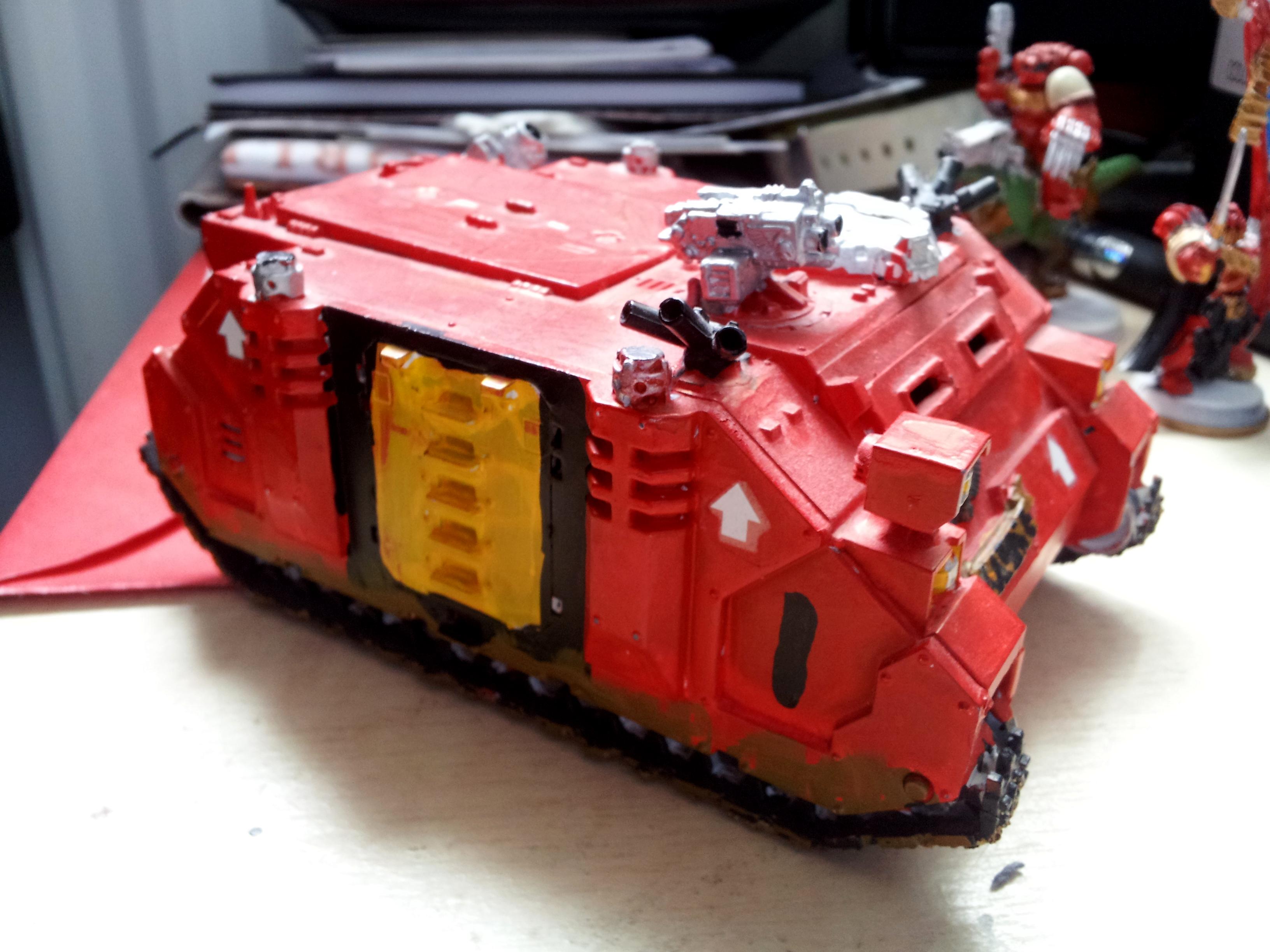 Blood Ravens, Deadshot, Rhino, Space Marines