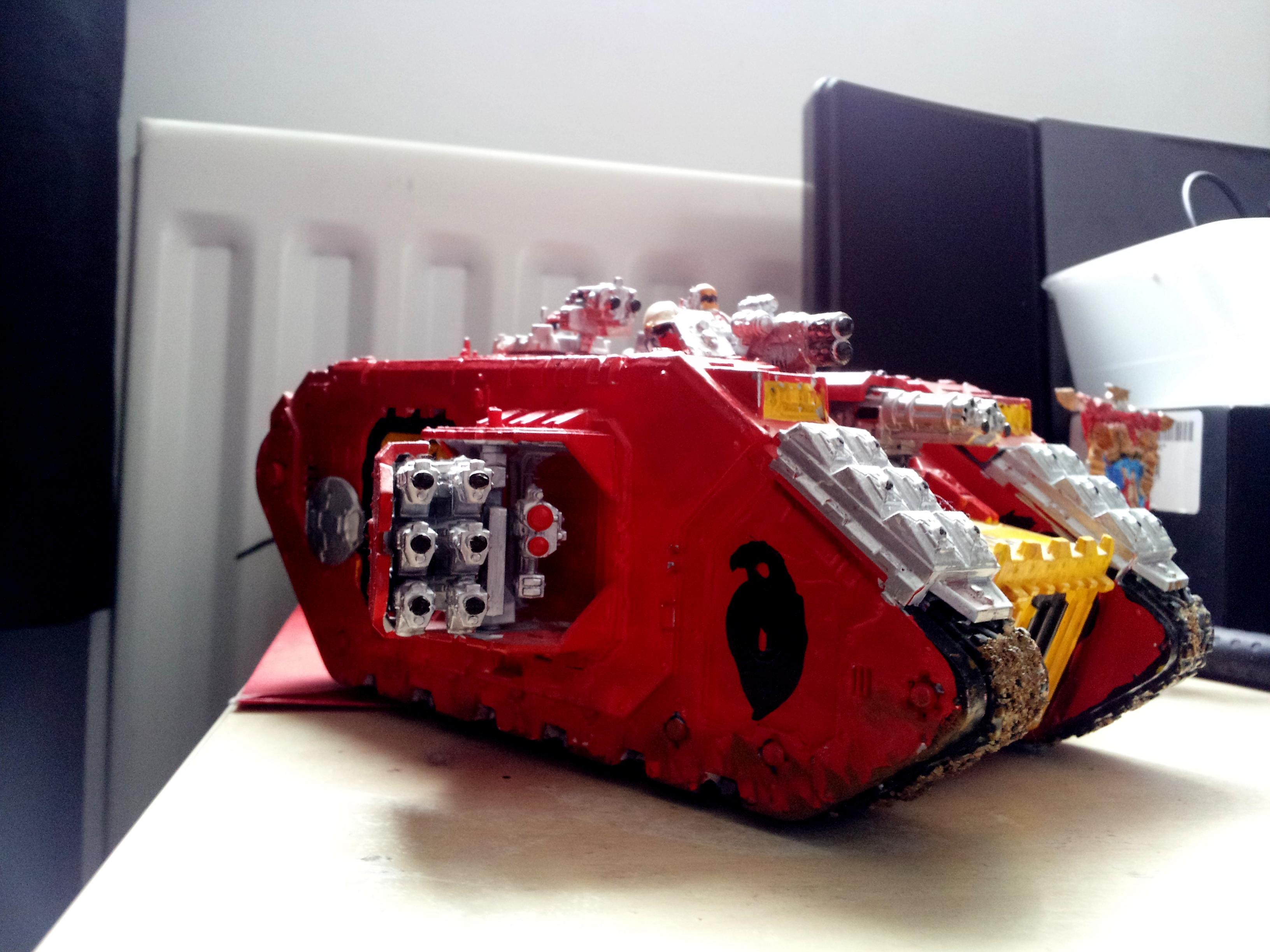 Blood Ravens, Deadshot, Land Raider Crusader, Space Marines