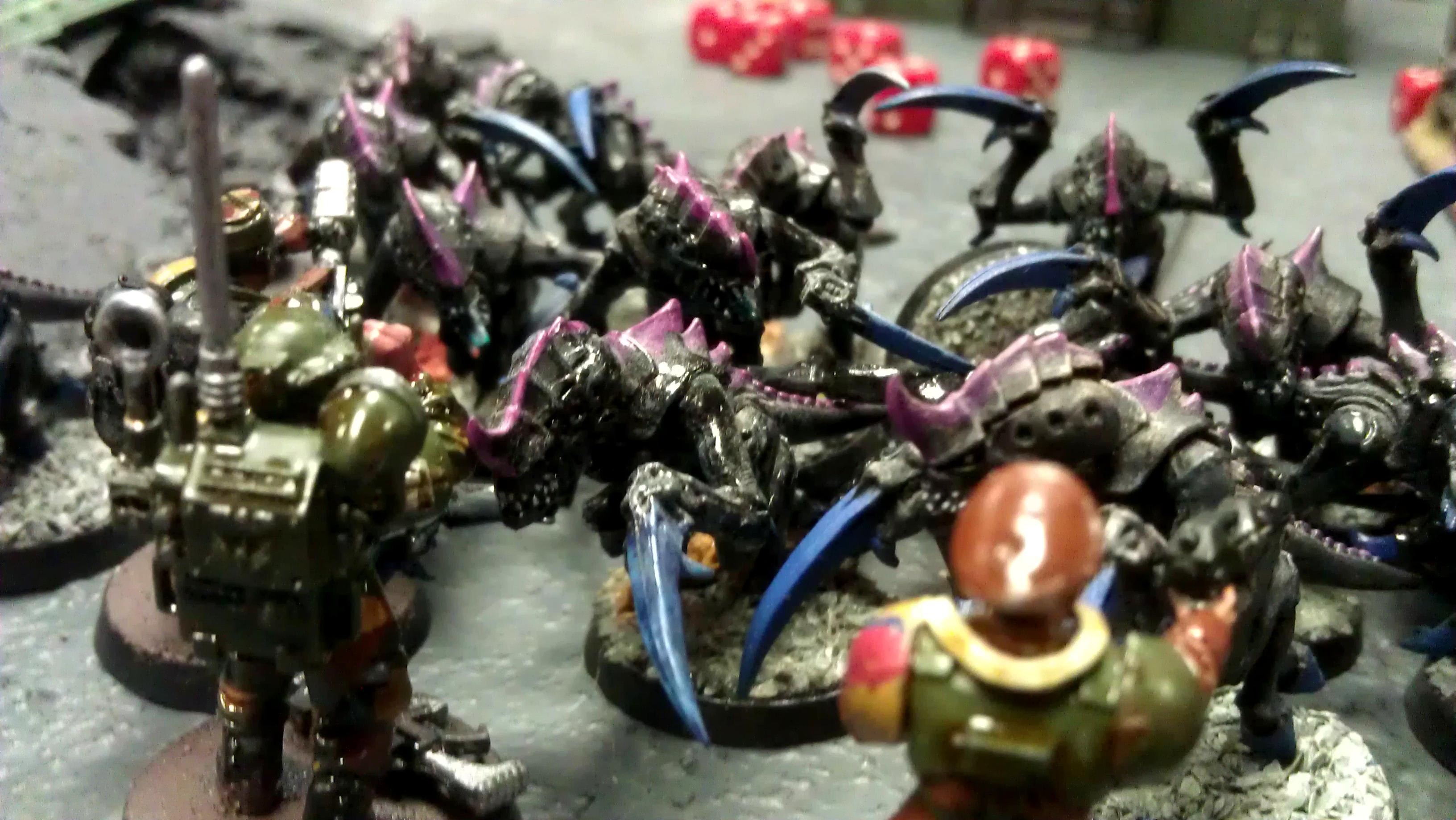 Battle, Guard, Imperial, Meridia, Tyranids
