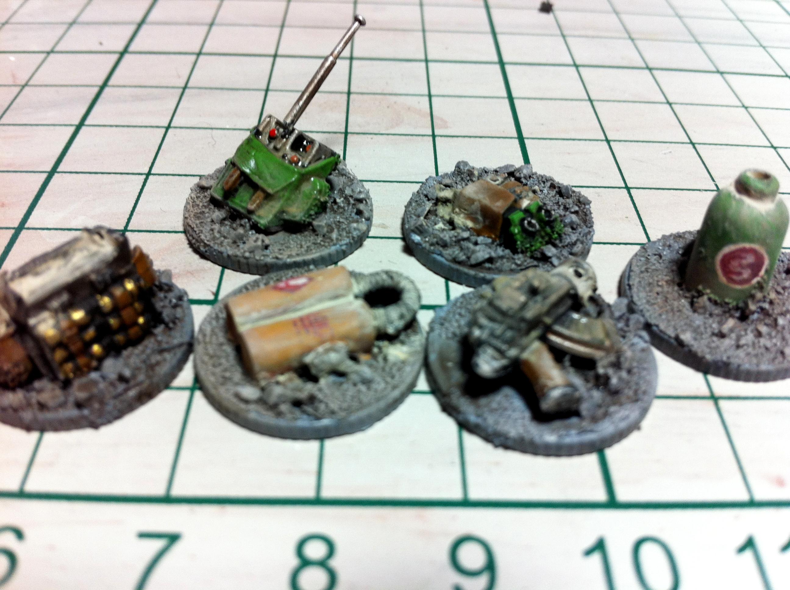 Loot Counters, Necromunda, Objective Marker, Terrain