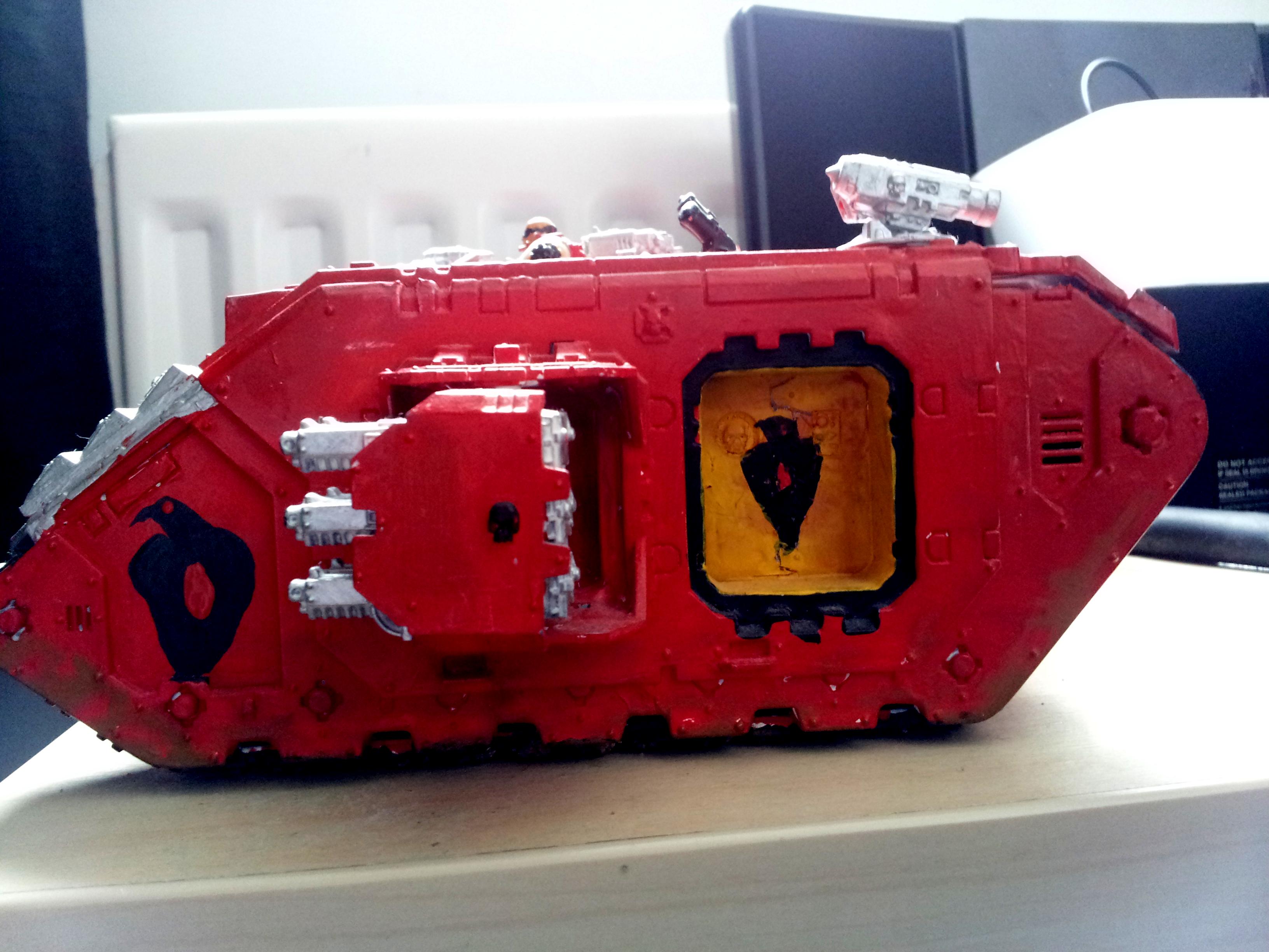 Blood Ravens, Deadshot, Land Raider Crusader, Space Marines
