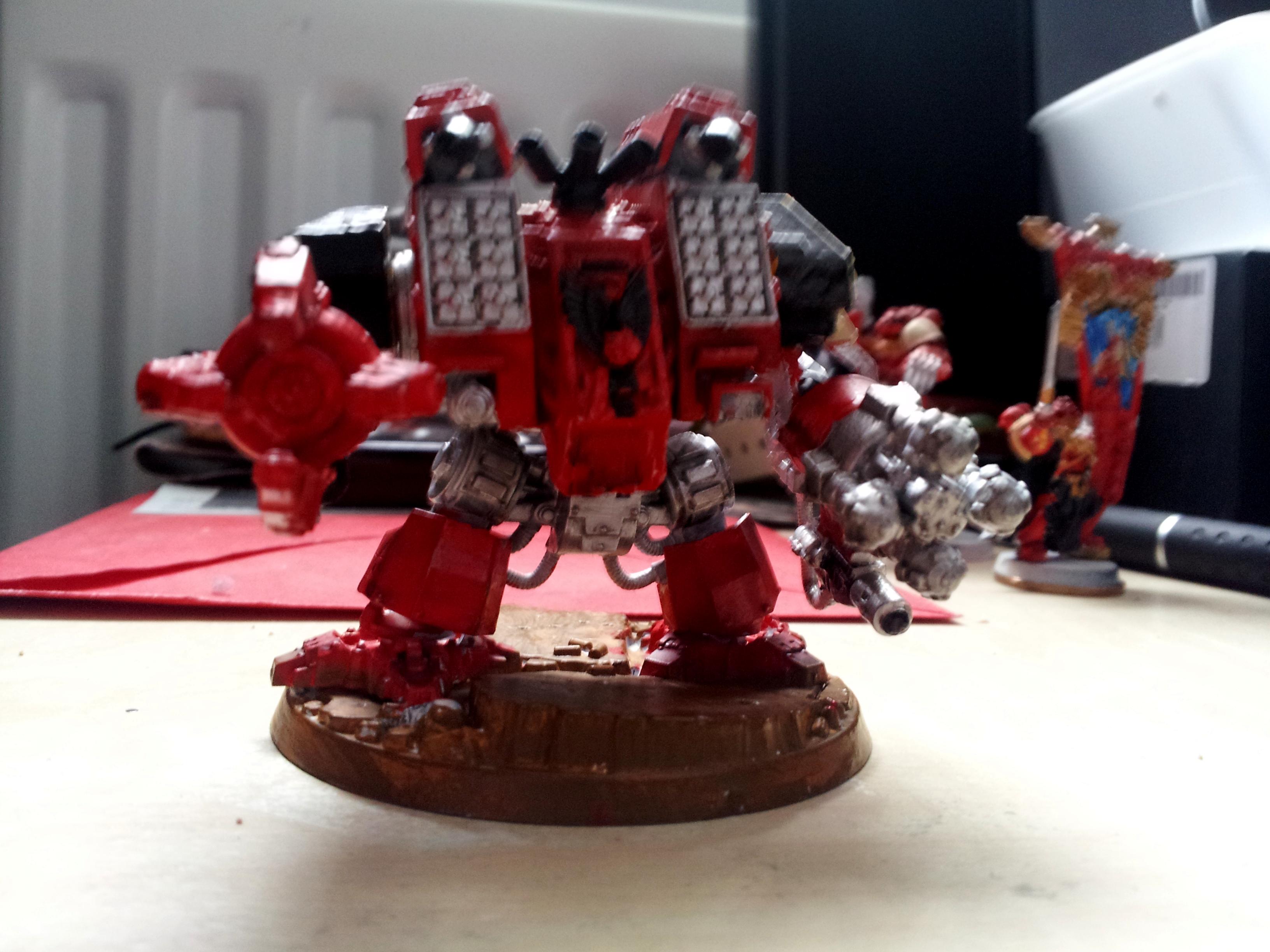 Blood Ravens, Davian Thule, Dawn Of War, Deadshot, Dreadnought, Ironclad Dreadnought, Space Marines, Storm Bolter, Warhammer 40,000